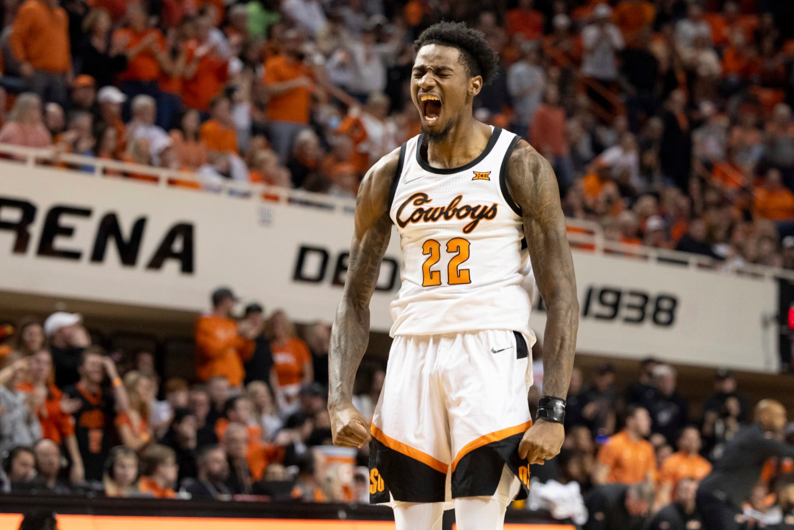 Oklahoma State's Kalib Boone Oklahoma State's Kalib Boone