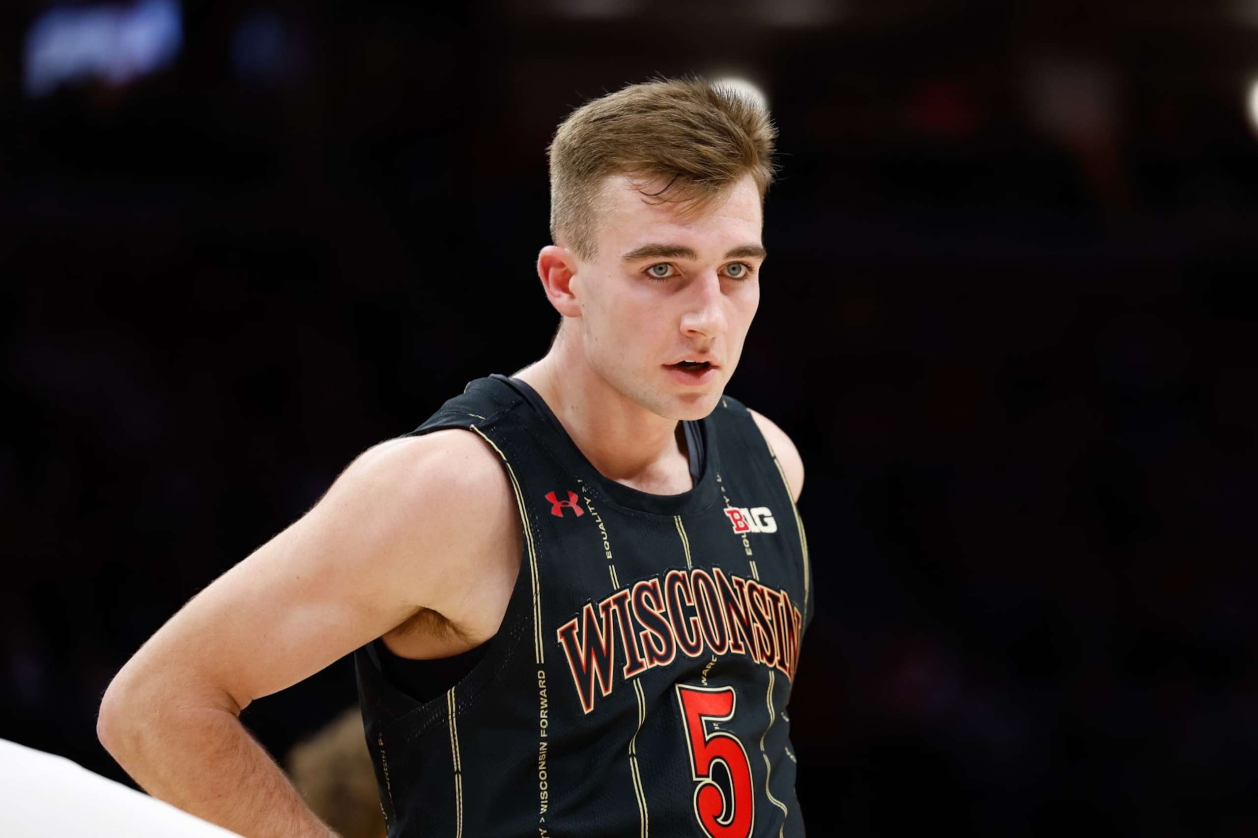 Wisconsin's Tyler Wahl Wisconsin's Tyler Wahl