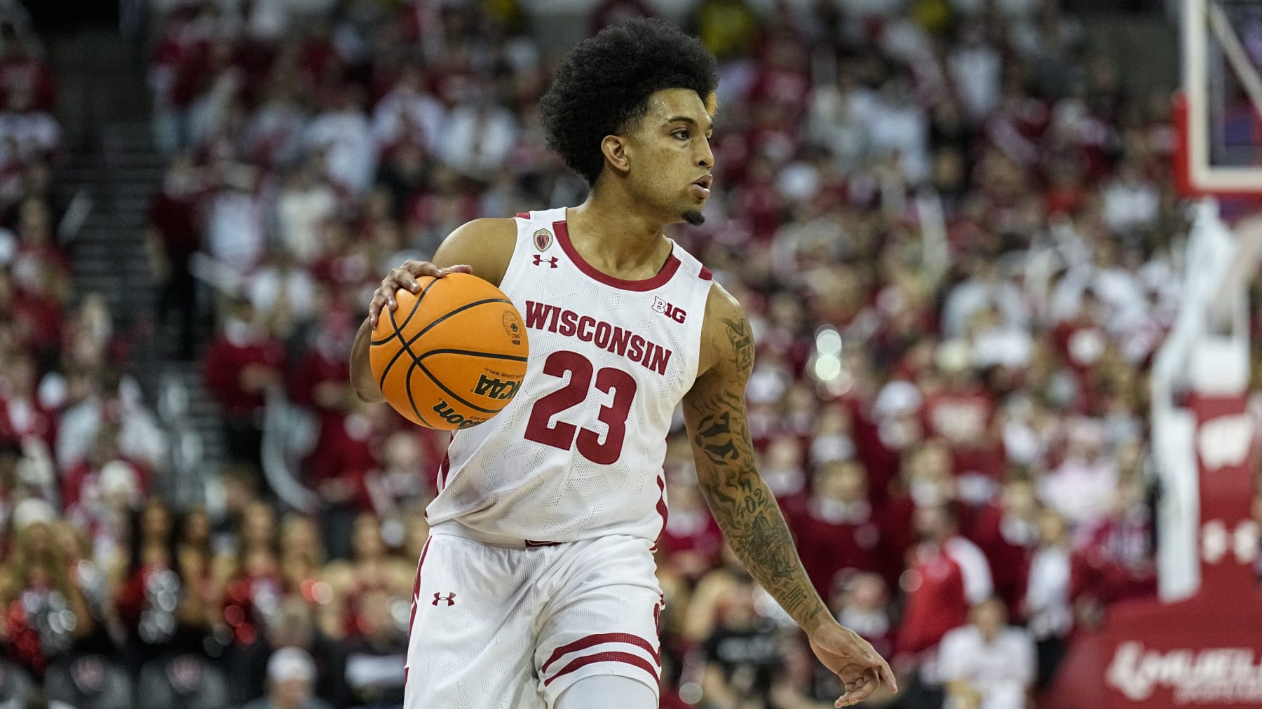 Wisconsin's Chucky Hepburn