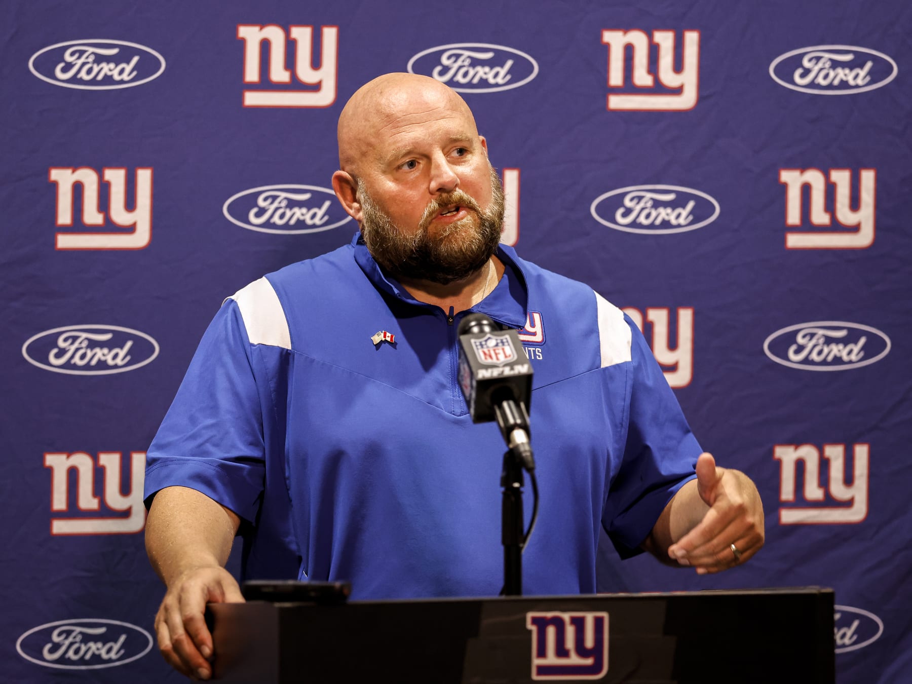 Giants head coach Brian Daboll