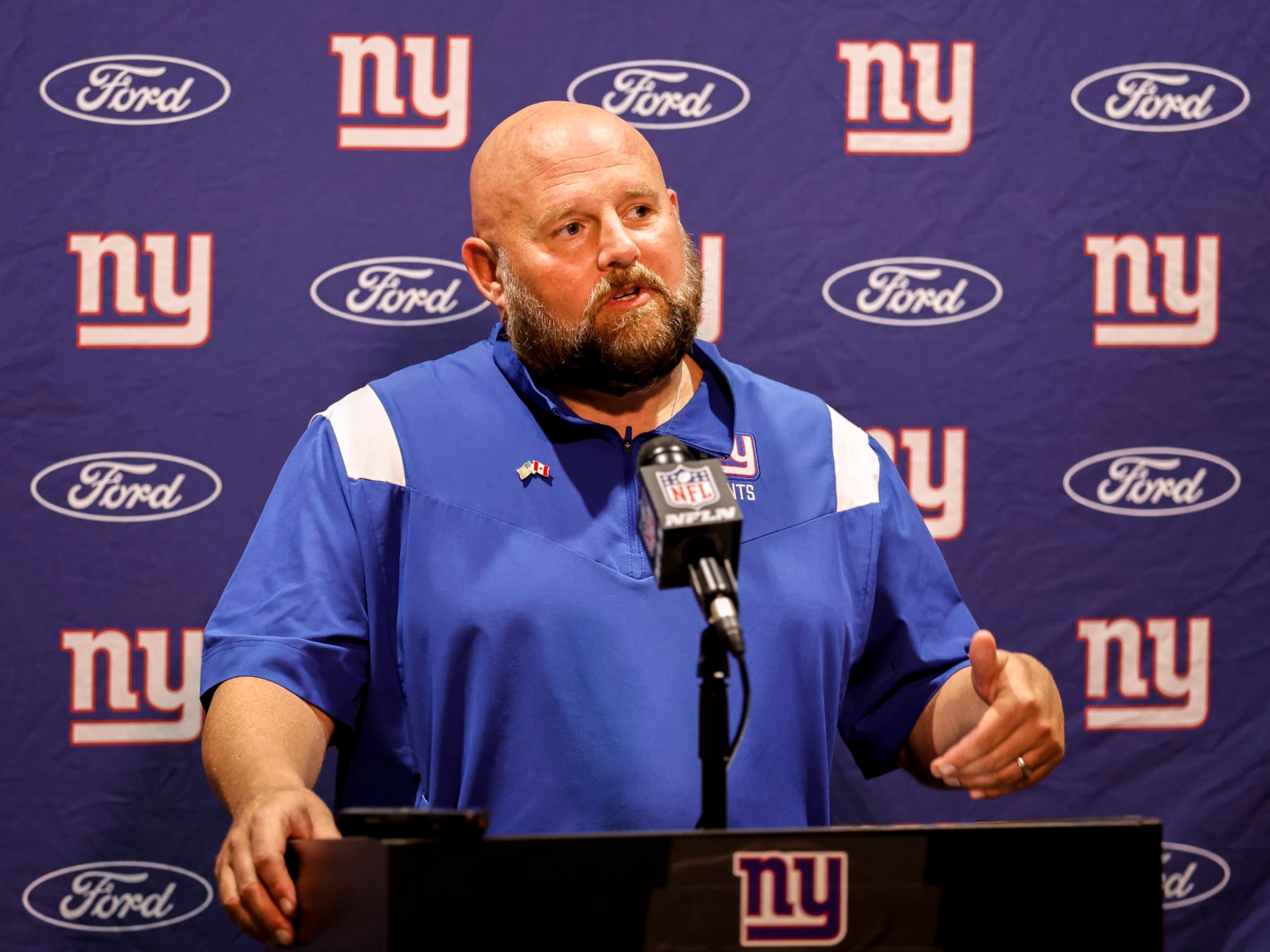Giants head coach Brian Daboll