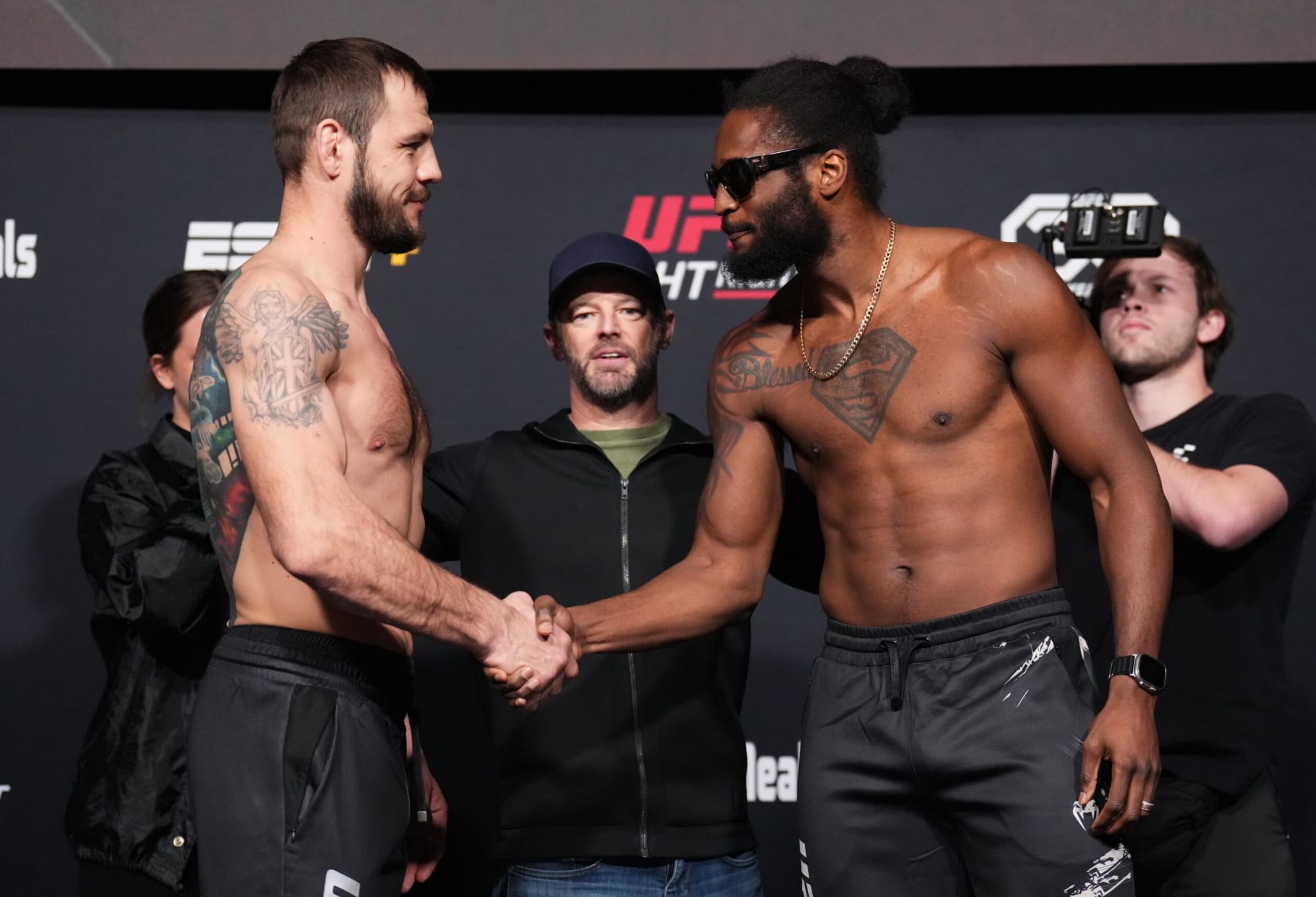 Nikita Krylov (left) meets Ryan Spann (right) in the main event. Nikita Krylov (left) meets Ryan Spann (right) in the main event.