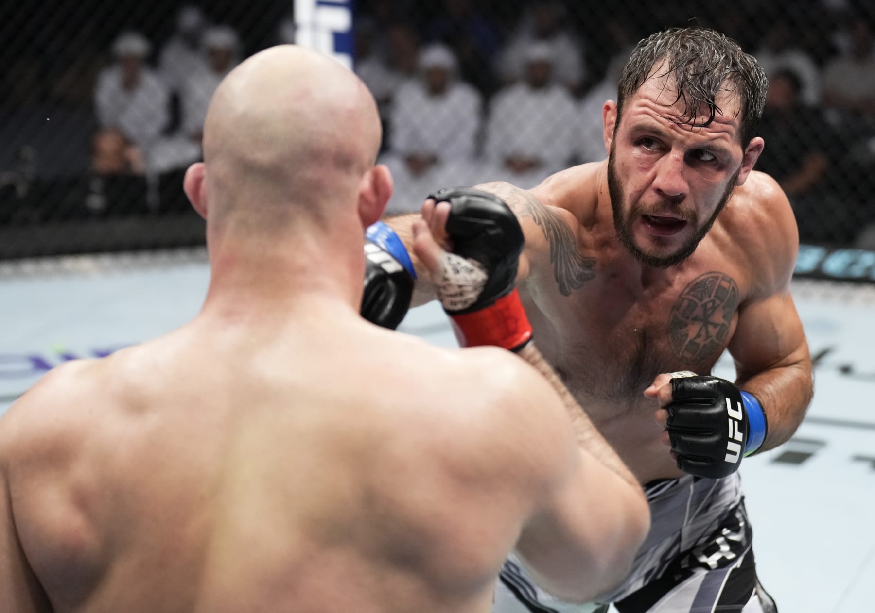 Nikita Krylov showed his toughness against Volkan Oezdemir.