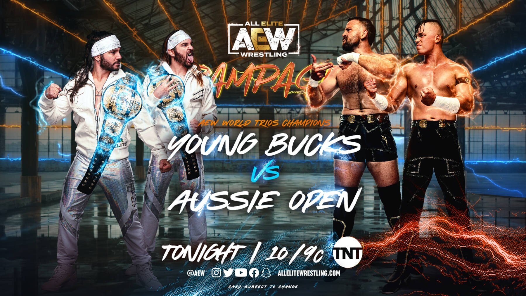 The Young Bucks and Aussie Open