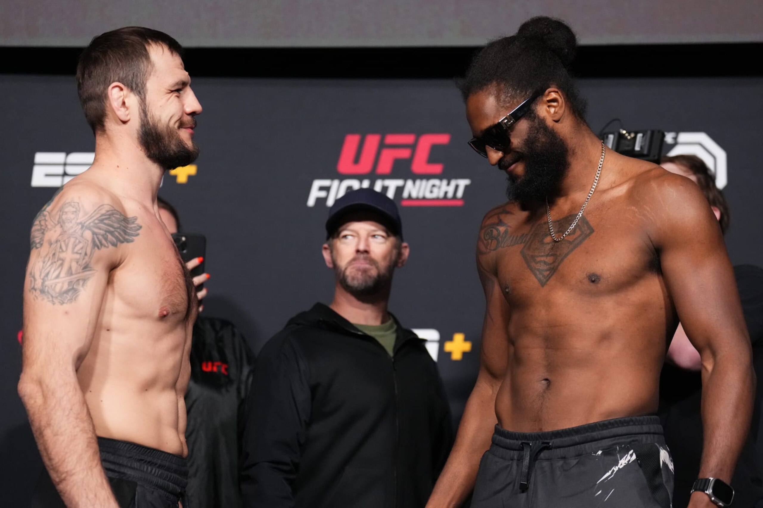 Nikita Krylov (left) and Ryan Spann