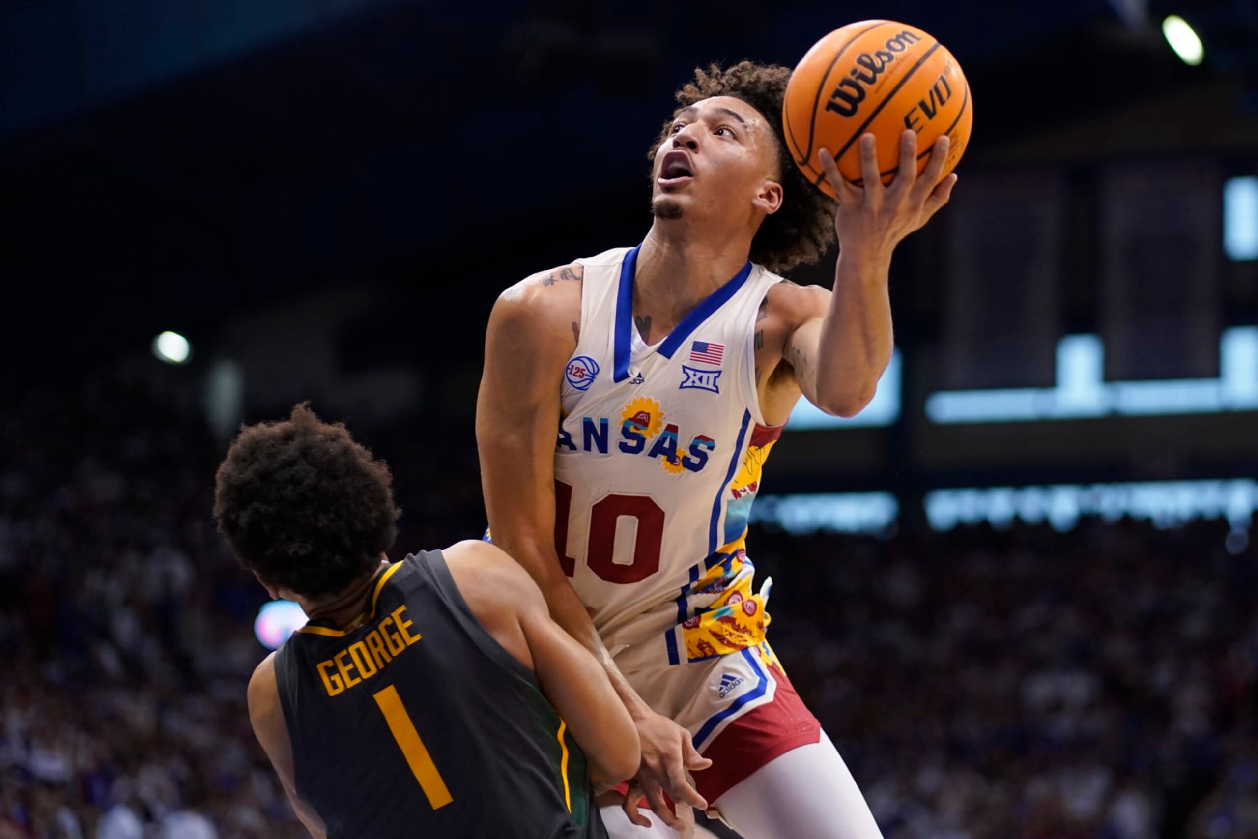 Kansas' Jalen Wilson Kansas' Jalen Wilson