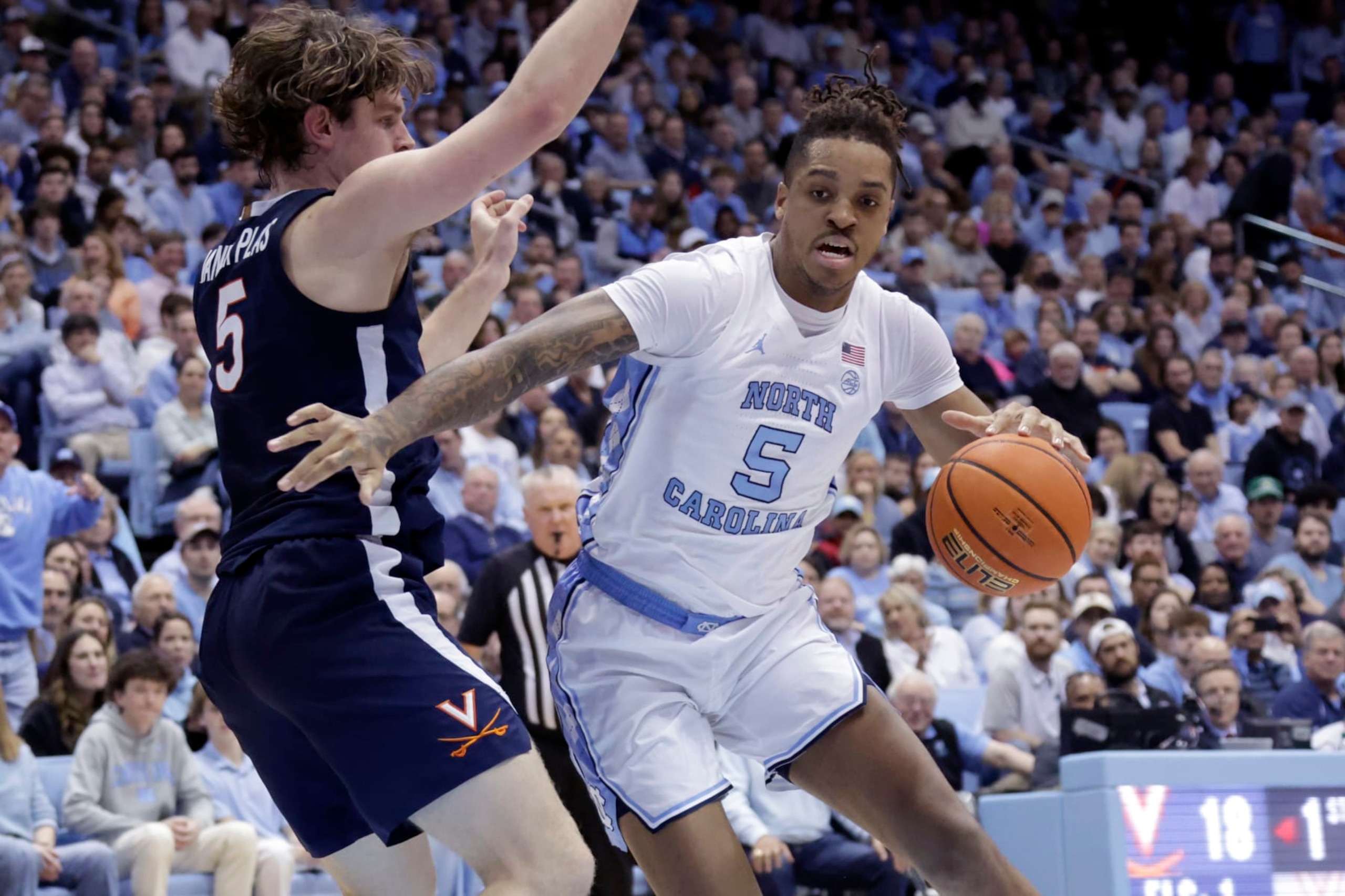 North Carolina's Armando Bacot North Carolina's Armando Bacot