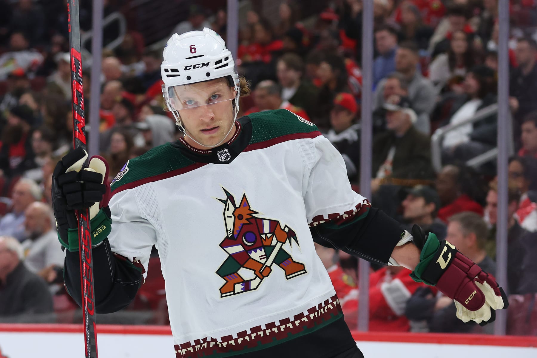 Coyotes defenseman Jakob Chychrun Coyotes defenseman Jakob Chychrun