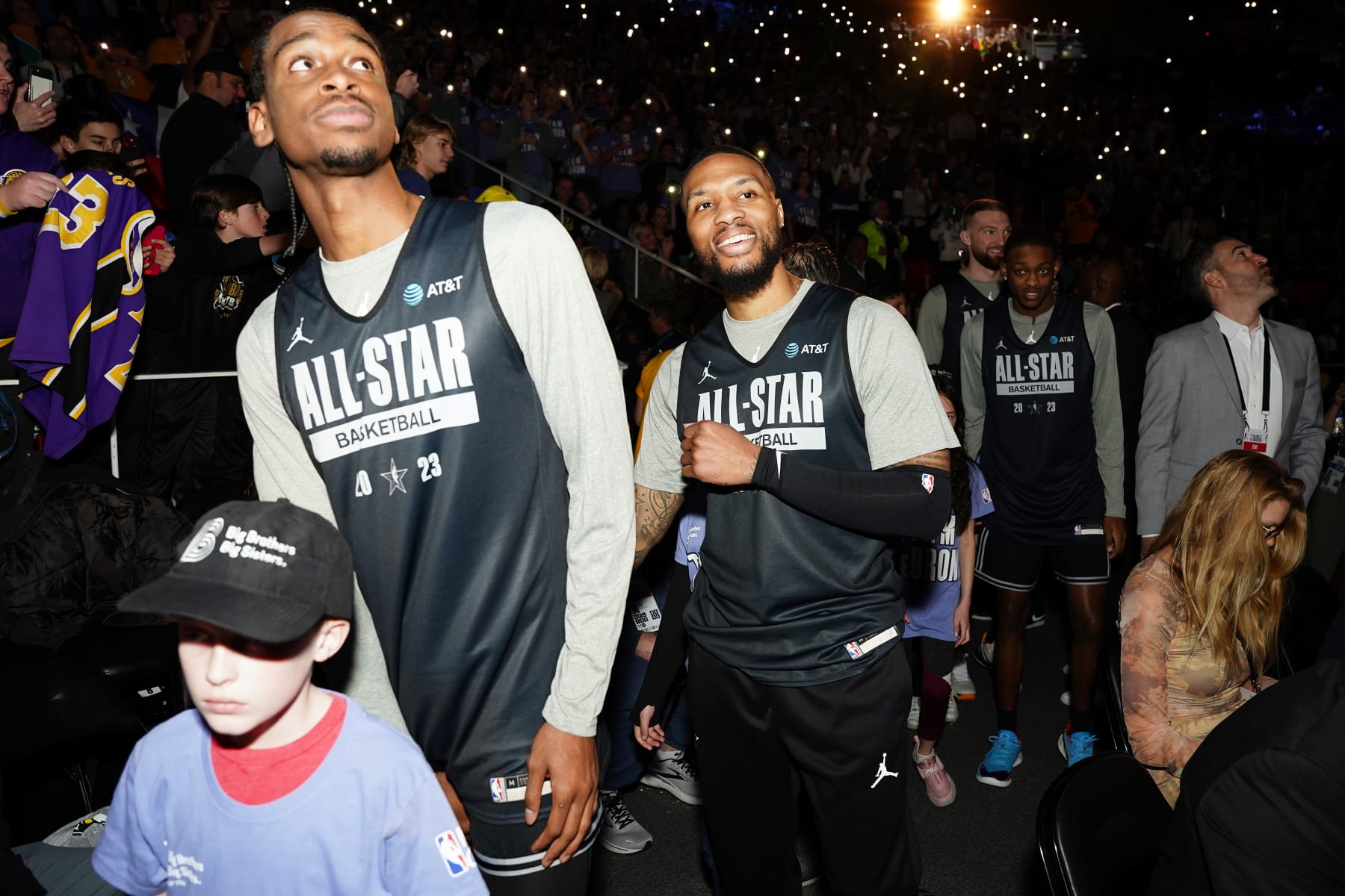 Shai Gilgeous-Alexander and Damian Lillard