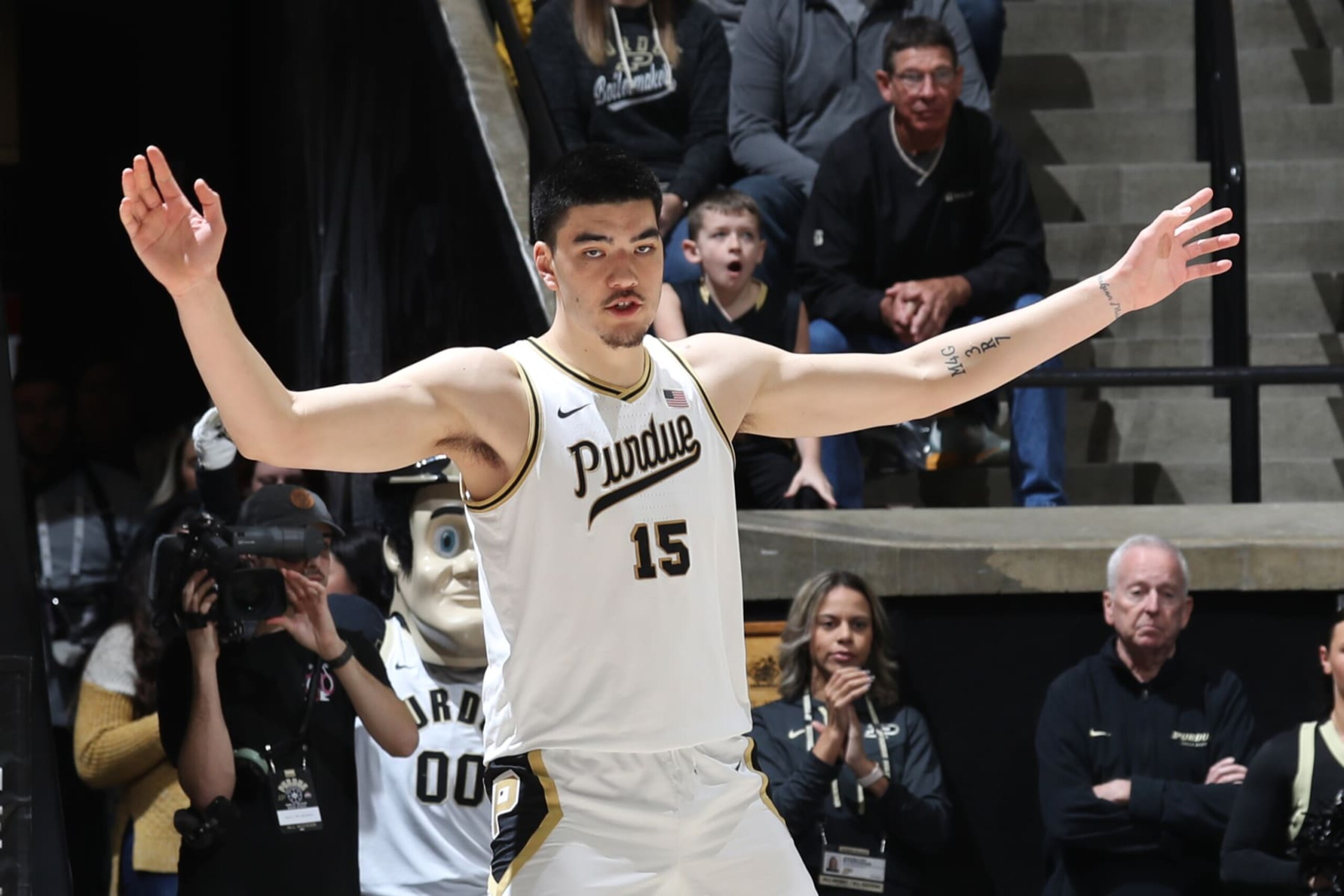 Purdue's Zach Edey Purdue's Zach Edey