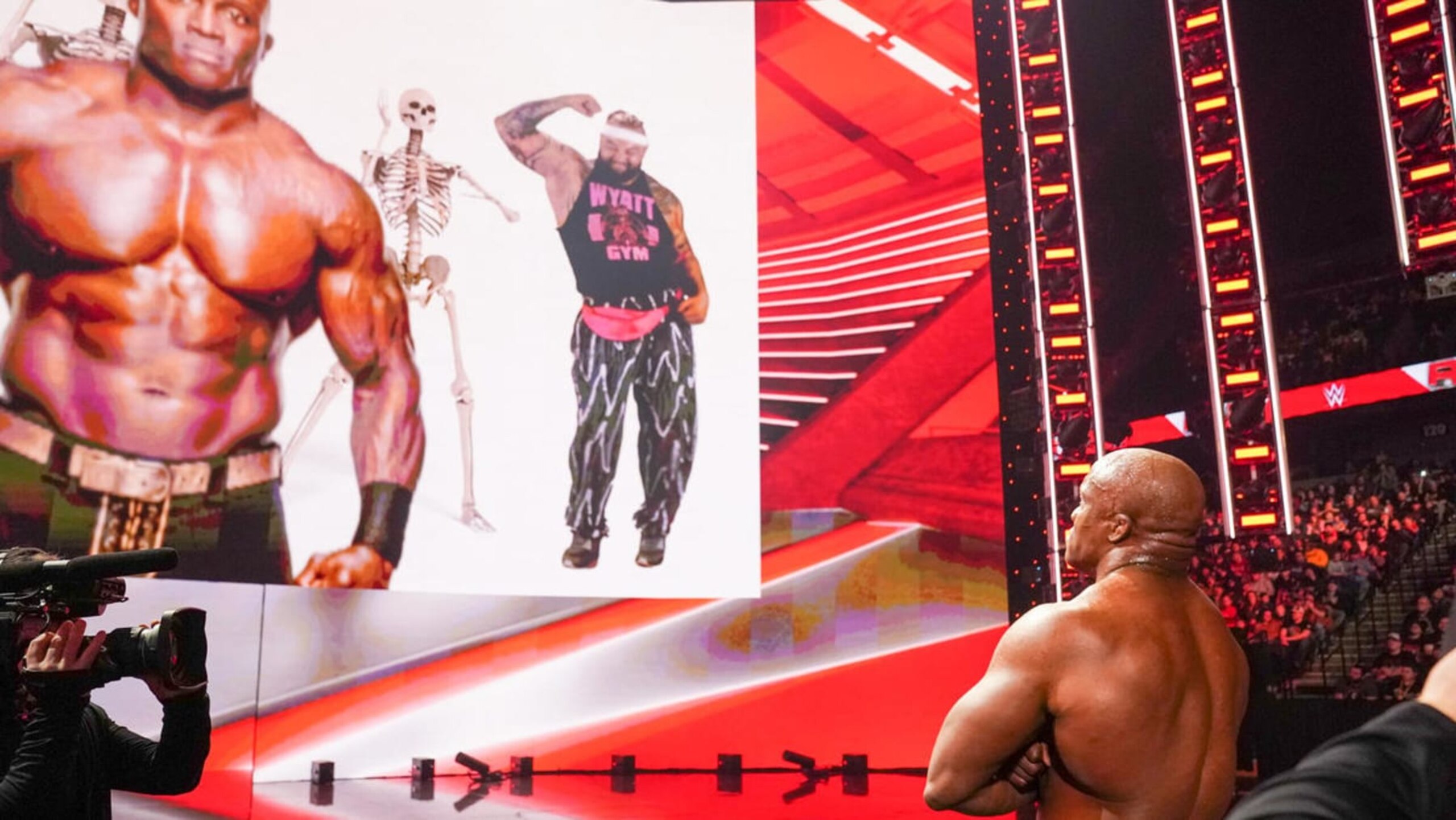 Bray Wyatt brought back some of his strangest gimmicks to taunt Bobby Lashley on Monday's Raw.
