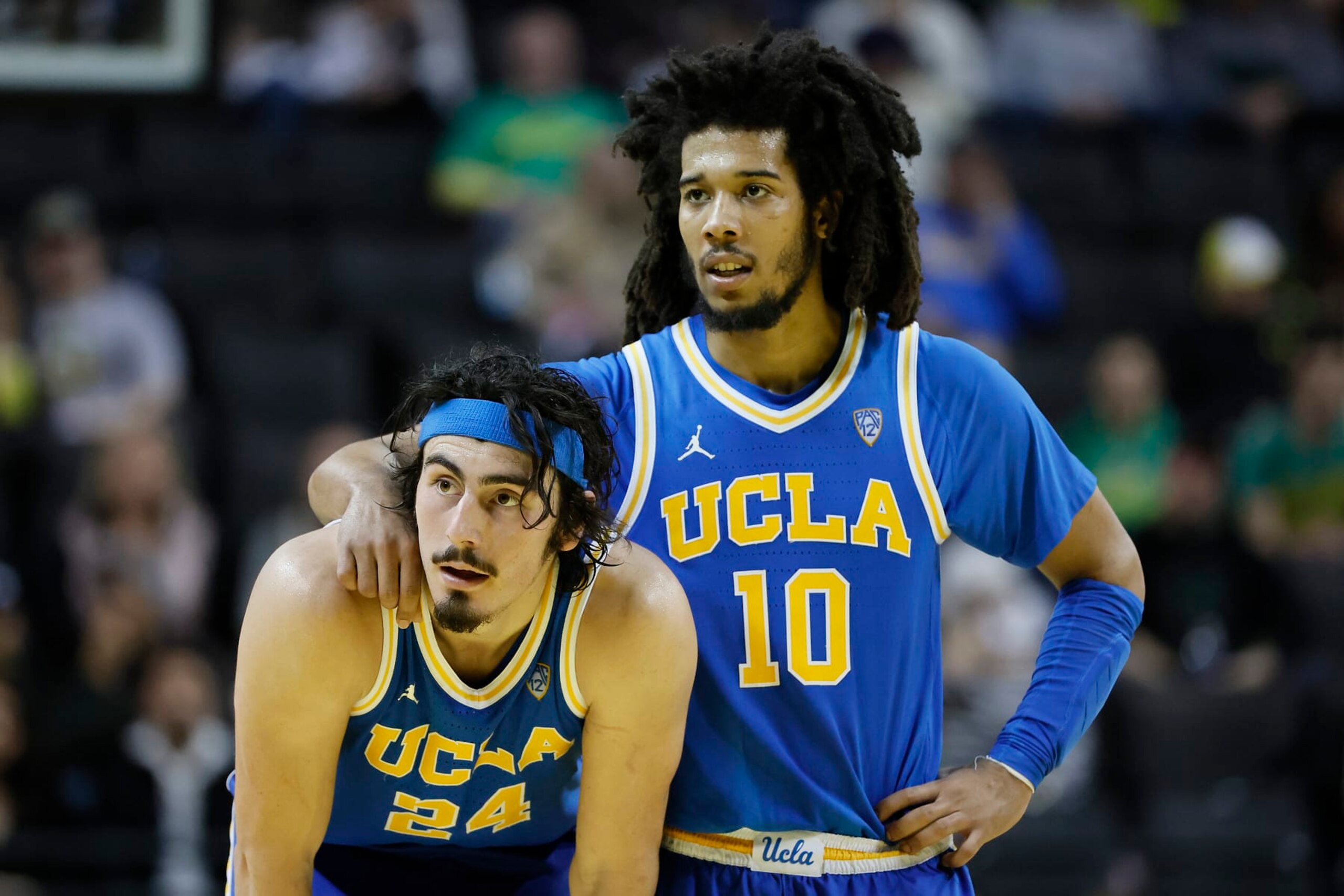 Jaime Jaquez Jr. and Tyger Campbell