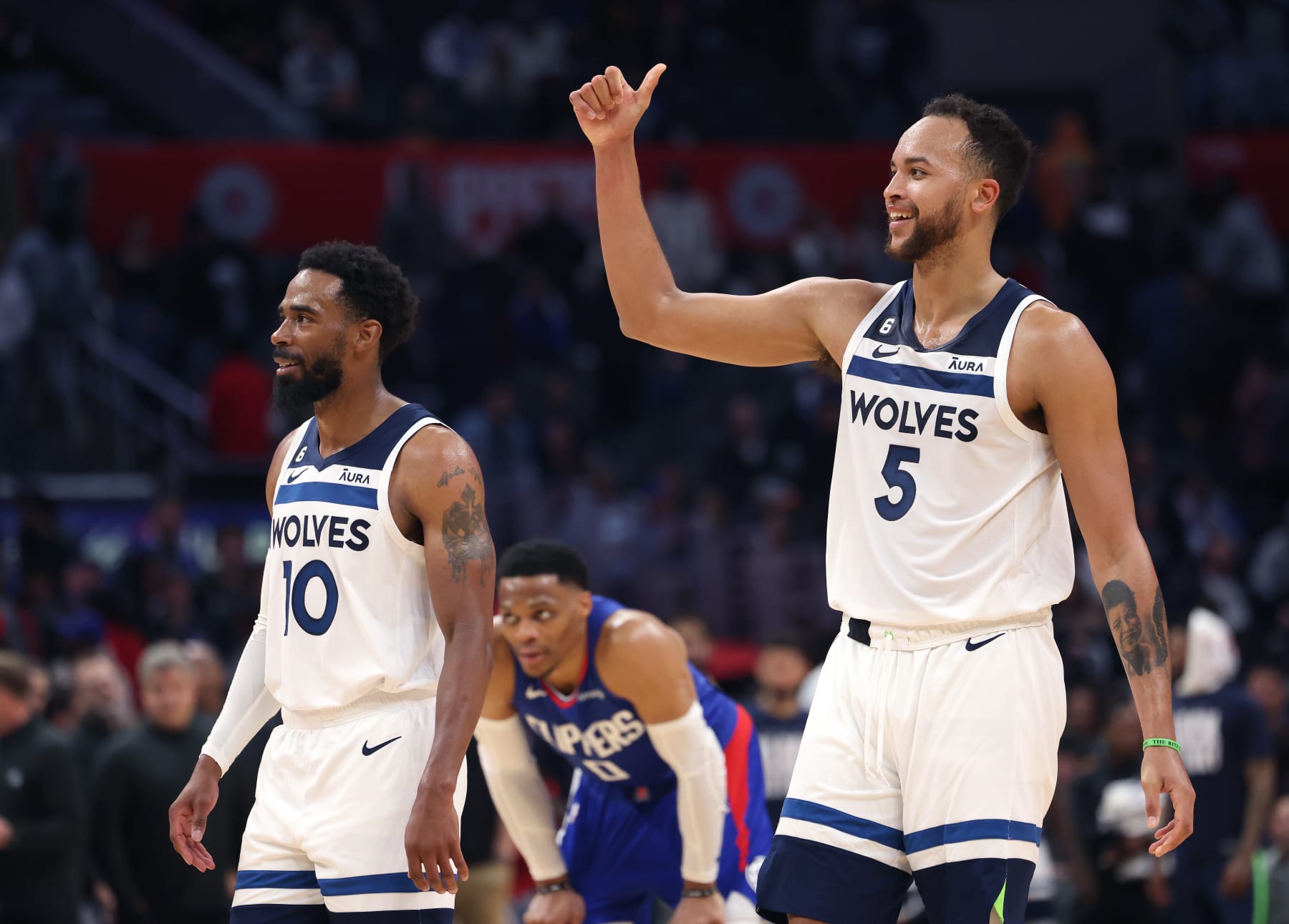 Mike Conley and Kyle Anderson