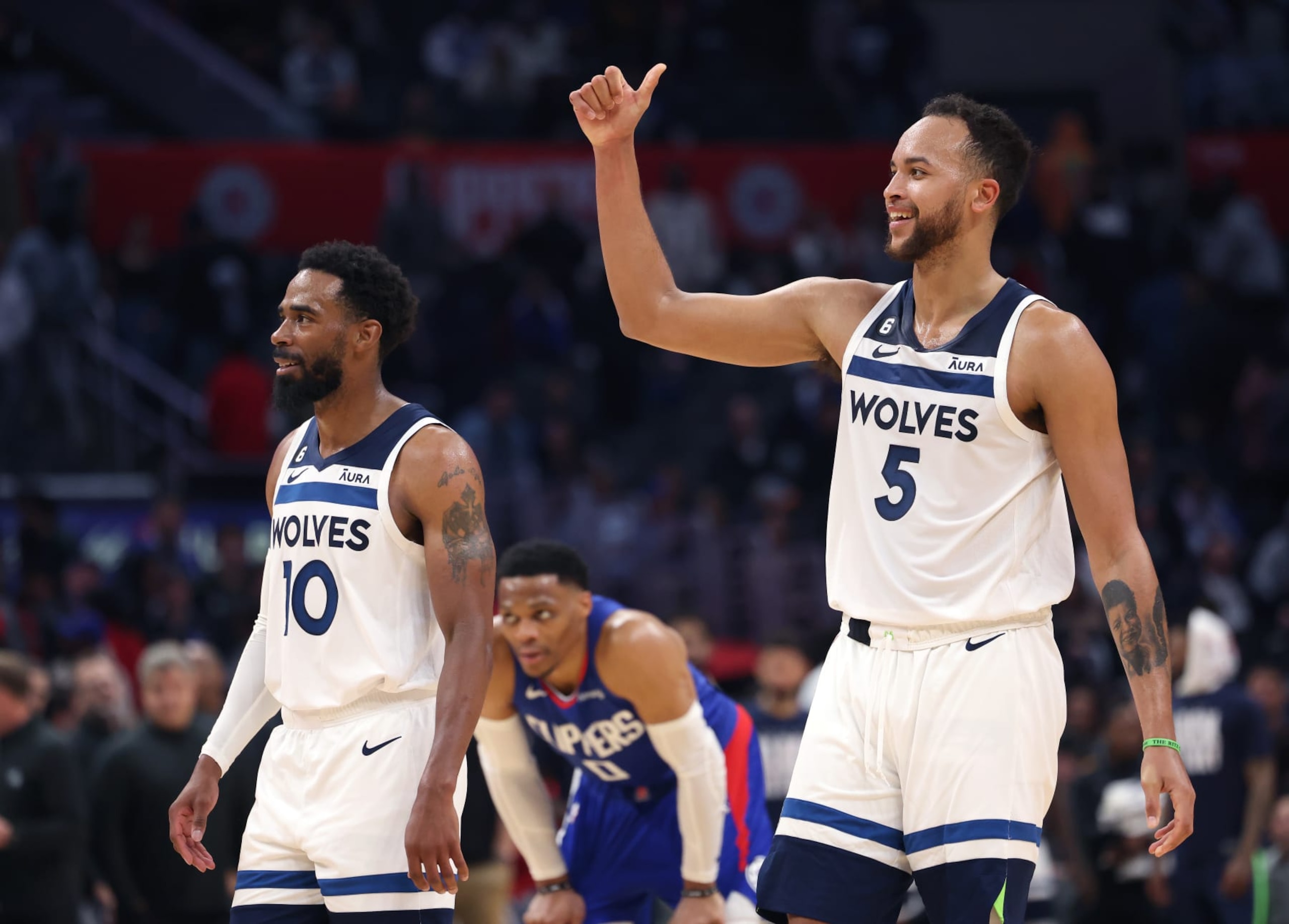 Mike Conley and Kyle Anderson