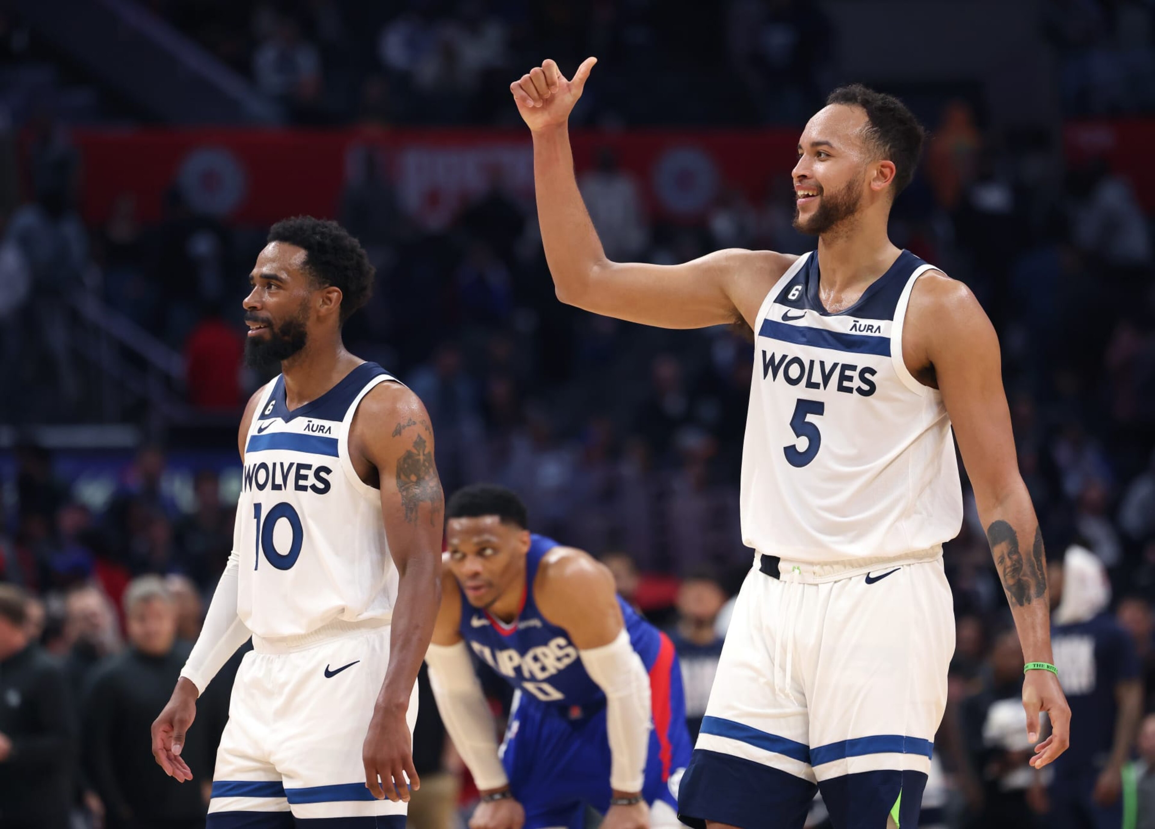 Mike Conley and Kyle Anderson