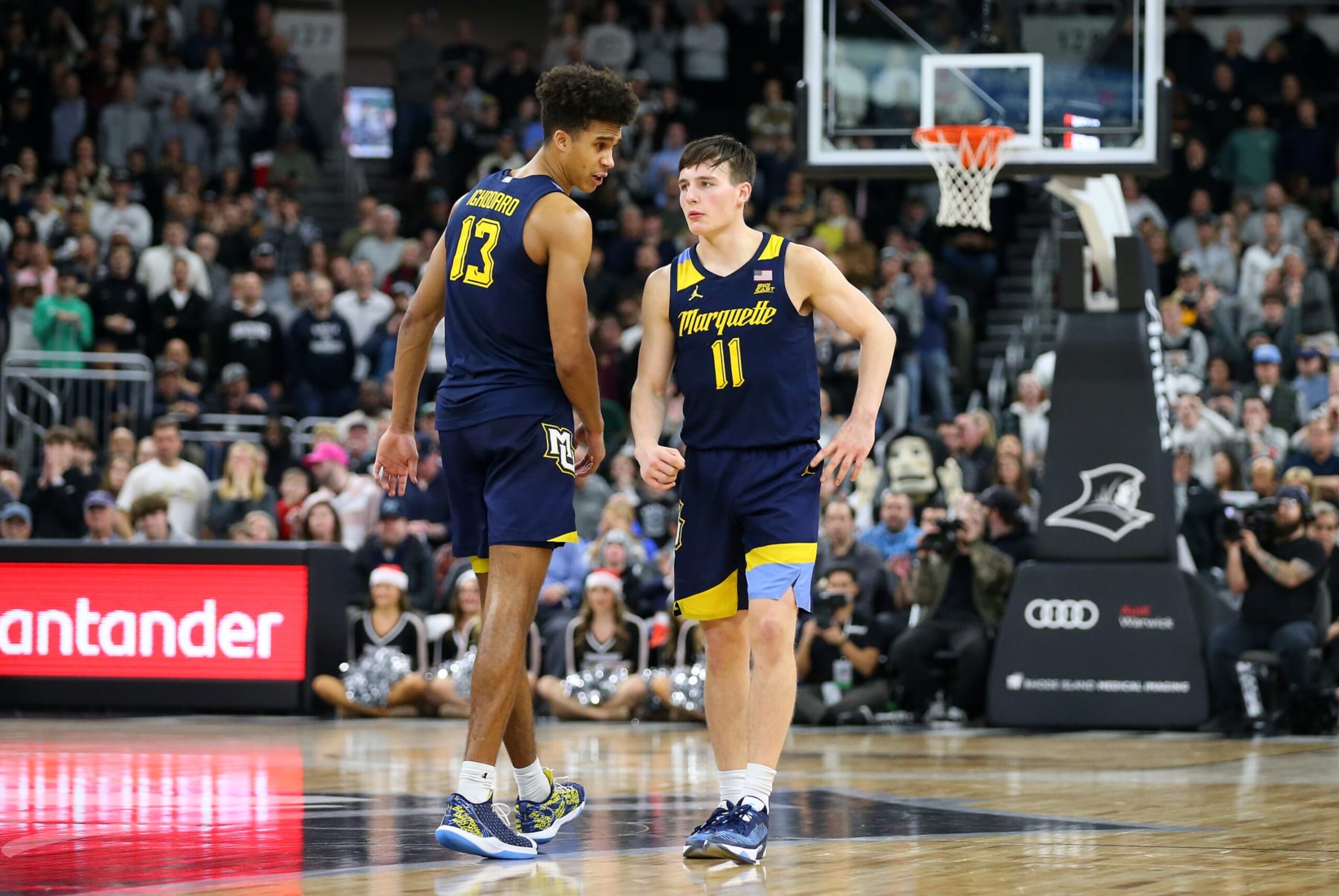 Oso Ighodaro and Tyler Kolek