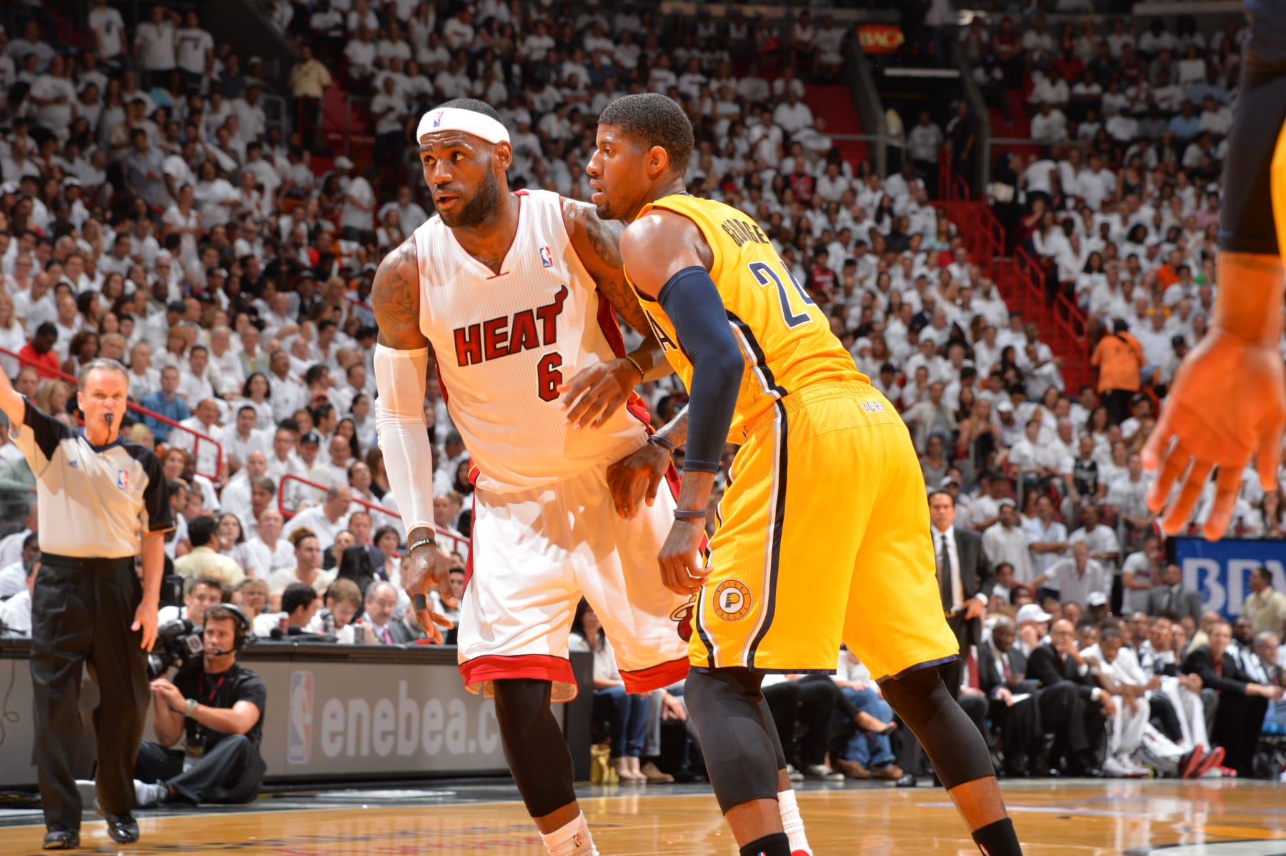 Paul George on Challenge of Facing LeBron James' Heat Teams: 'We Were  Outmatched'
