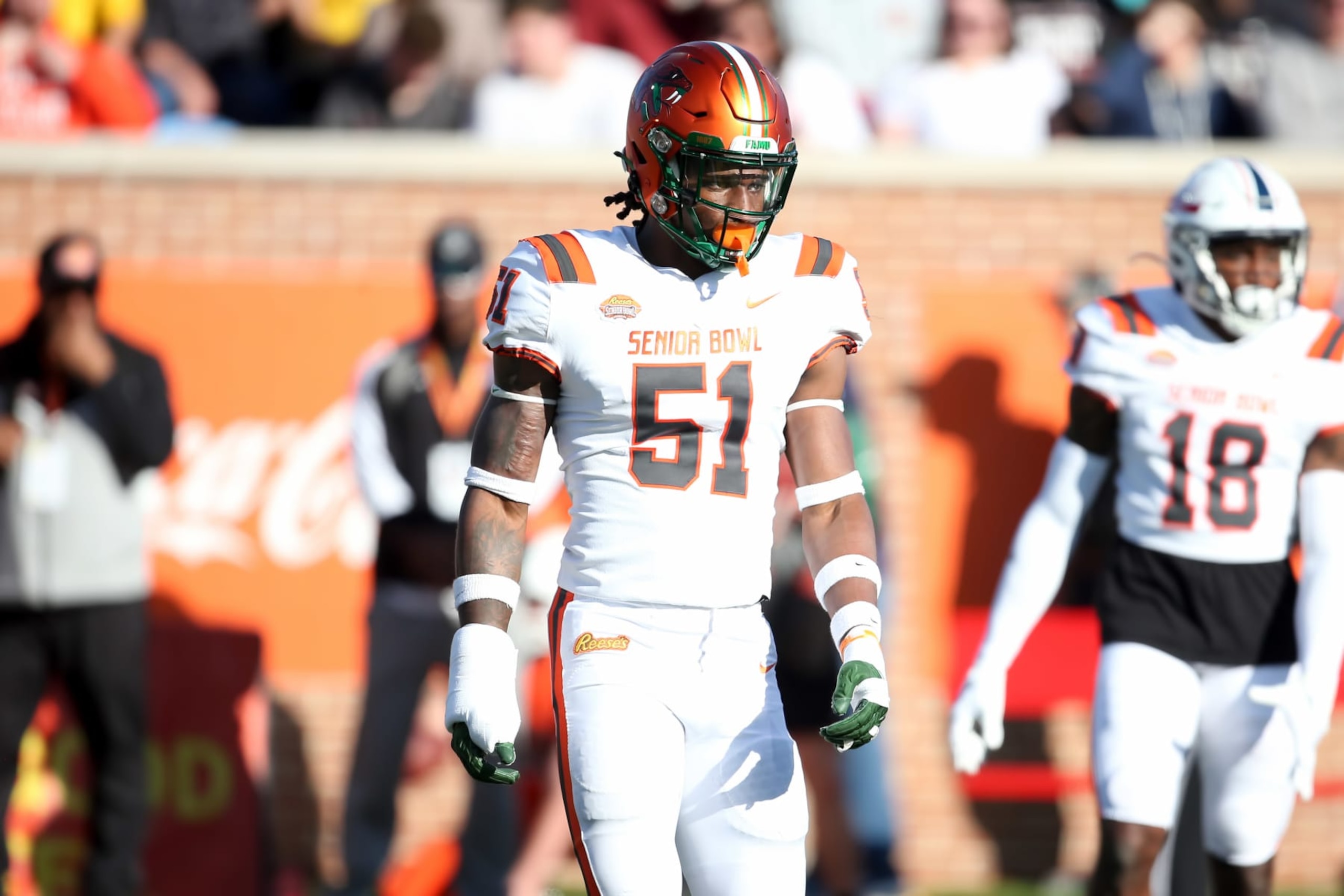 Florida A&M edge-rusher Isaiah Land