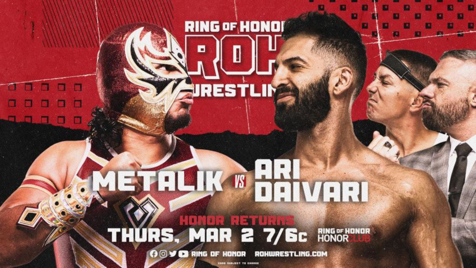 Metalik and Ari Daivari.
