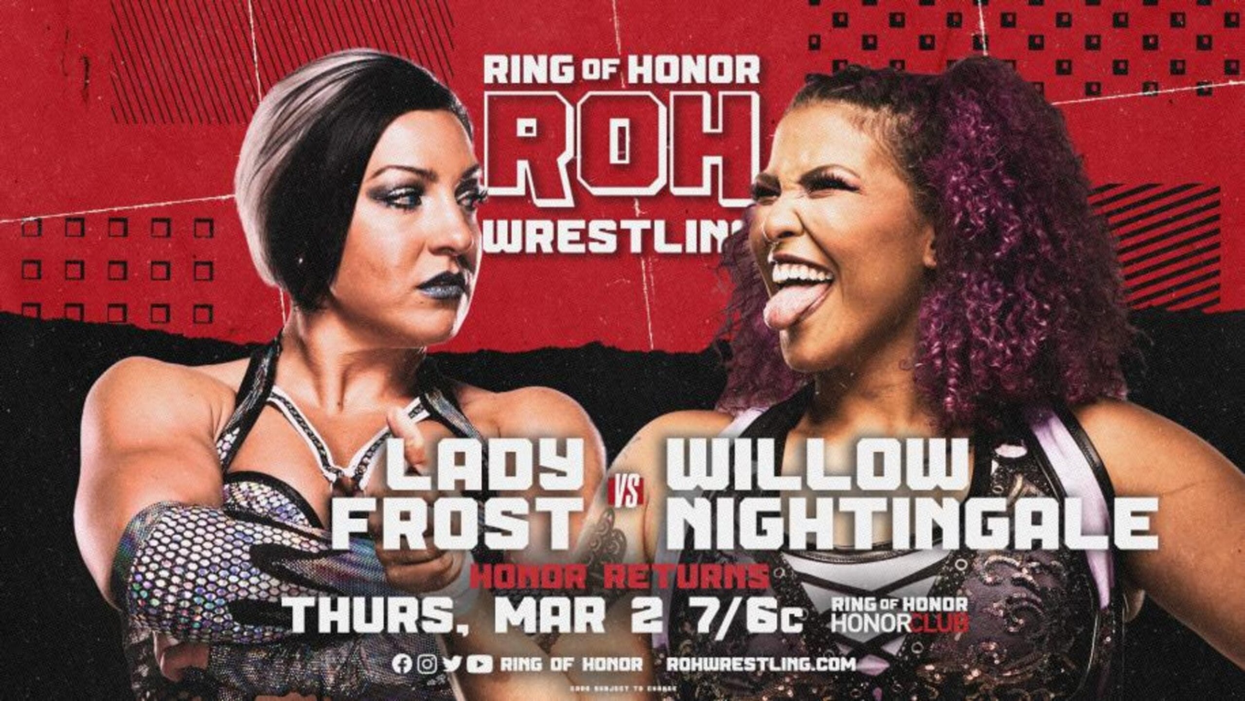 Lady Frost and Willow Nightingale. Lady Frost and Willow Nightingale.