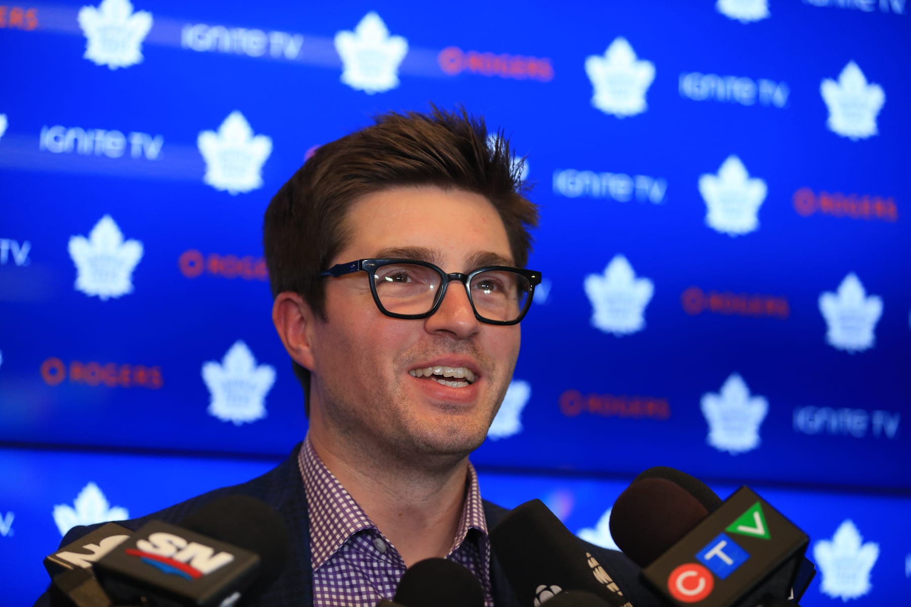 Kyle Dubas was active for the Maple Leafs during the days leading up to the NHL trade deadline.