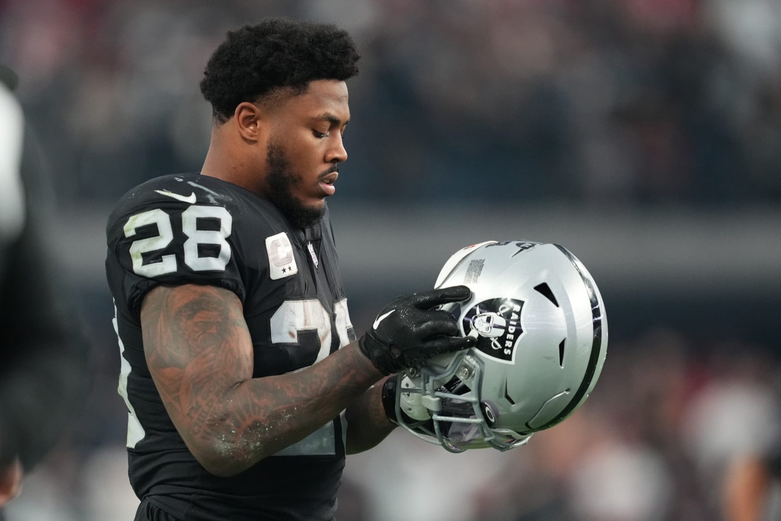 Raiders RB Josh Jacobs