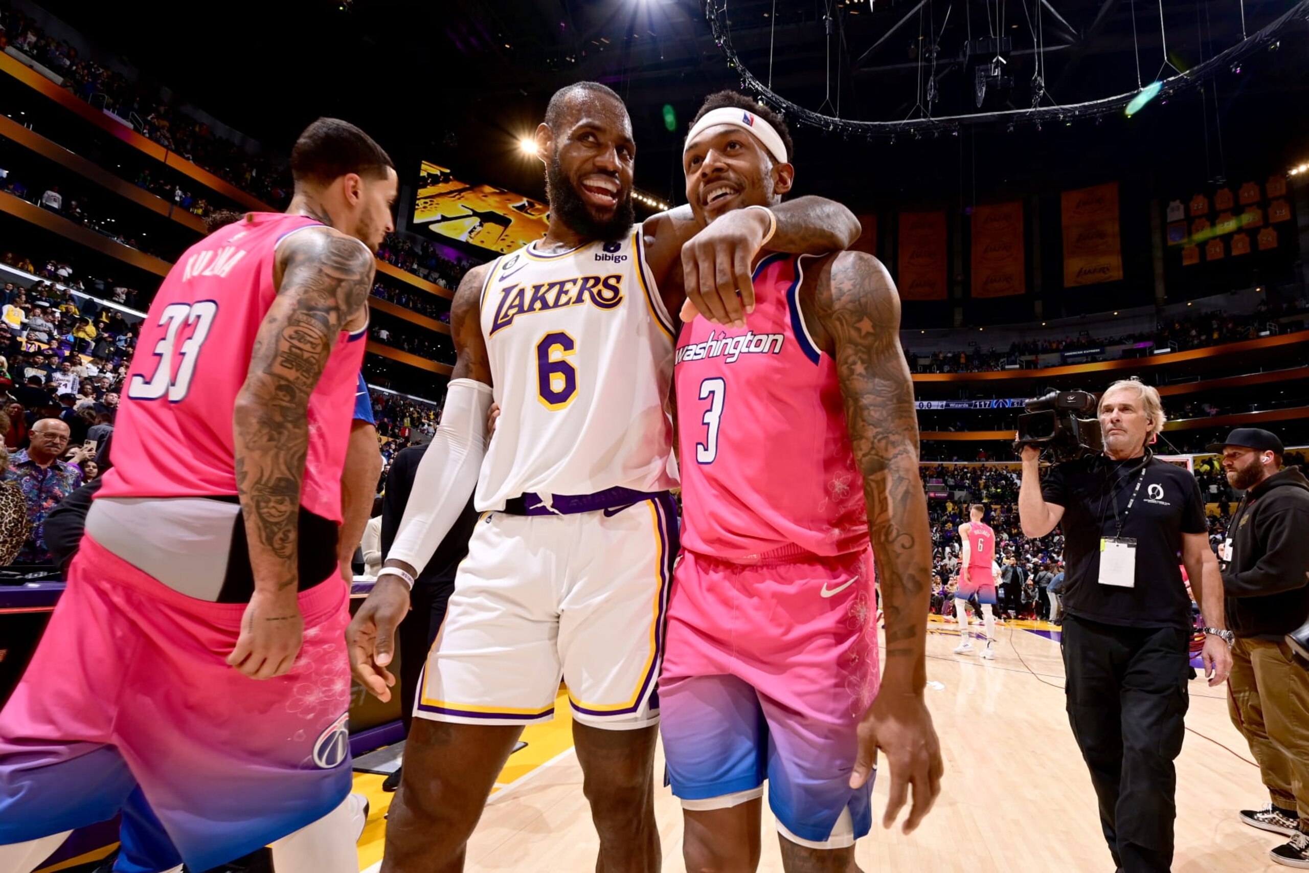 LeBron James and Bradley Beal