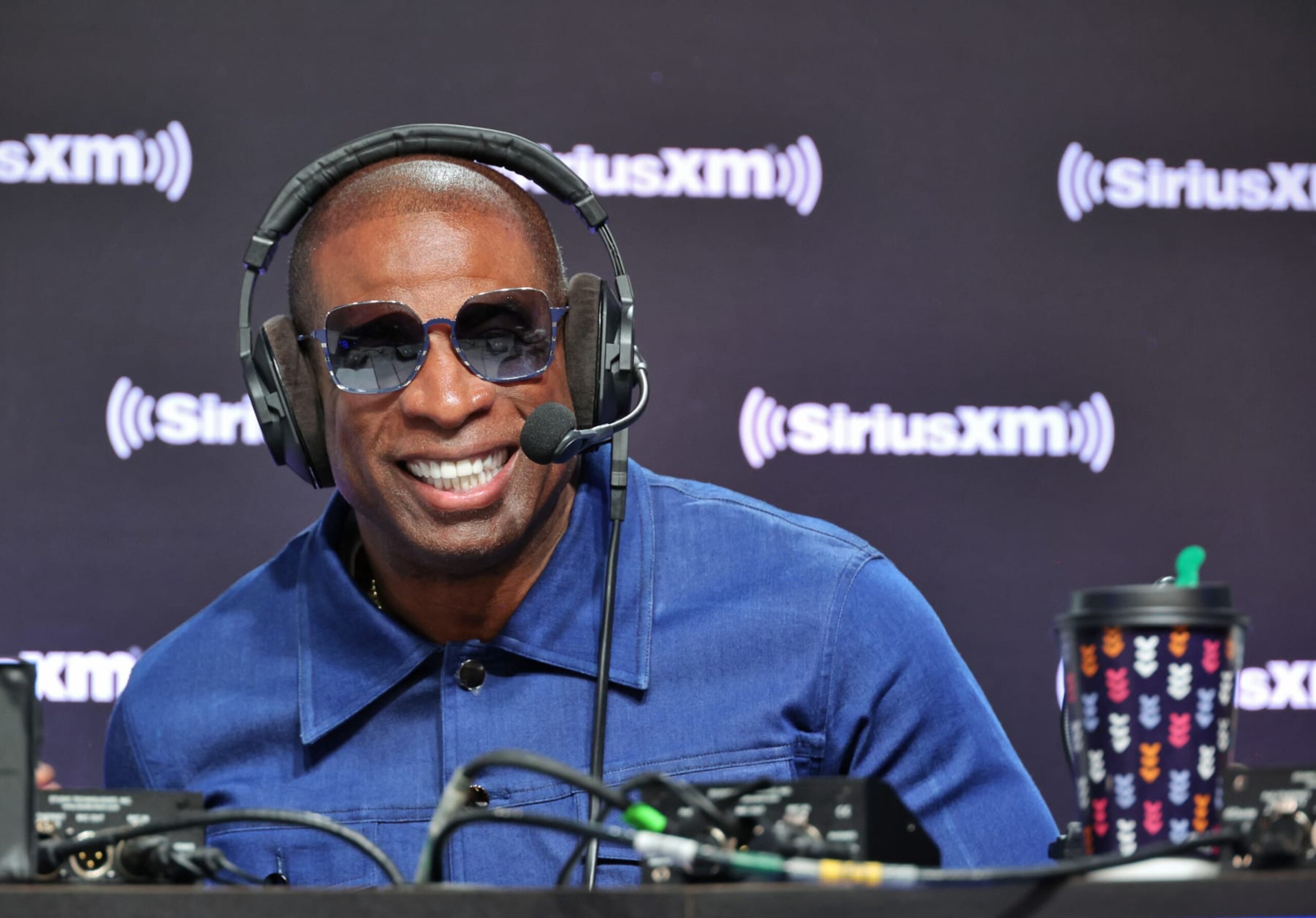 PHOENIX, ARIZONA - FEBRUARY 09: Deion Sanders attends SiriusXM At Super Bowl LVII on February 09, 2023 in Phoenix, Arizona. (Photo by Cindy Ord/Getty Images for SiriusXM)