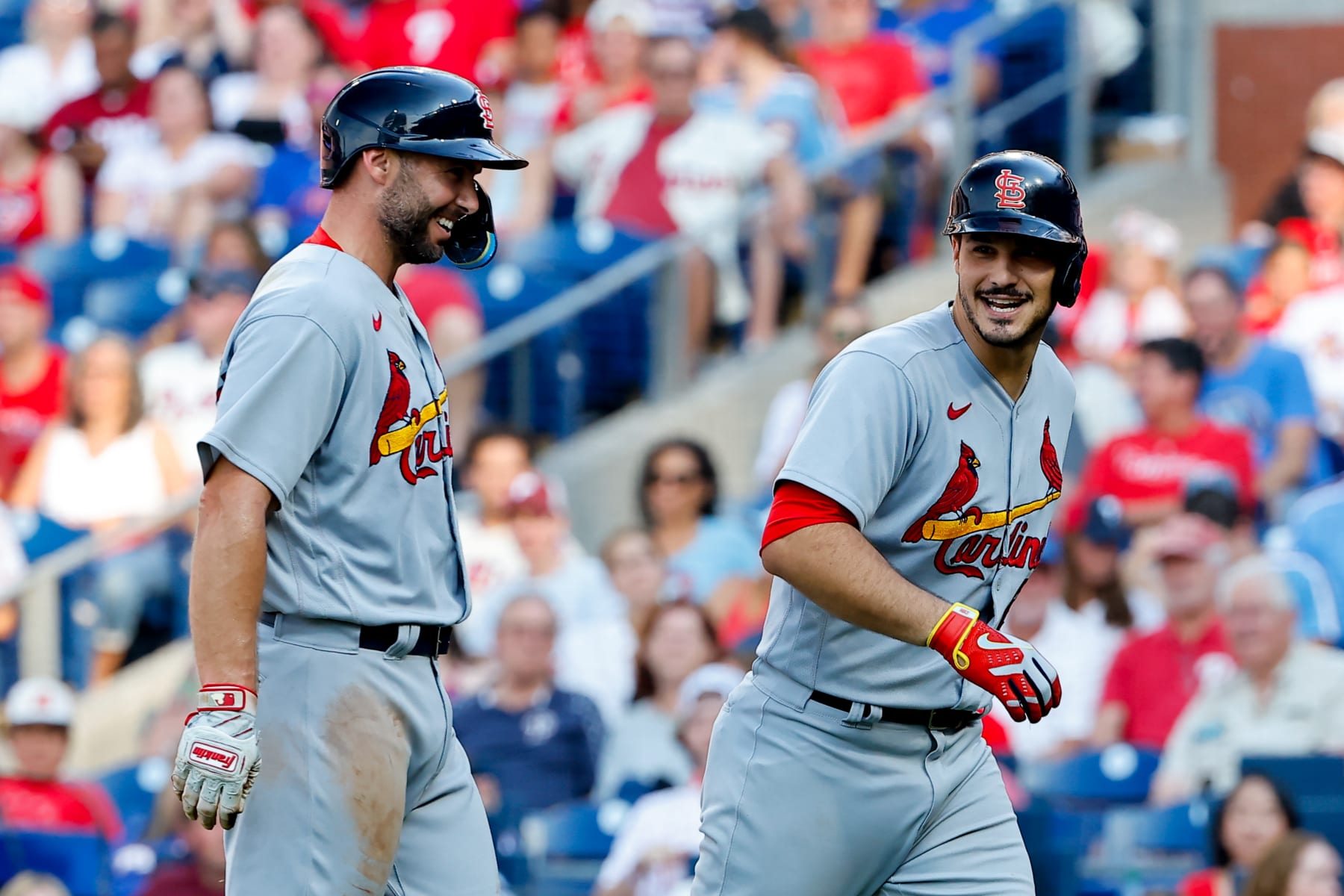 Paul Goldschmidt (L) and Nolan Arenado (R), St. Louis Cardinals