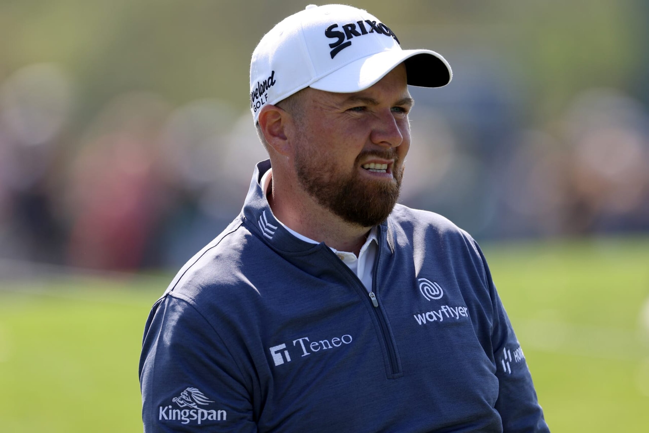 PONTE VEDRA BEACH, FLORIDA - MARCH 08: Shane Lowry of Ireland looks on during a practice round prior to THE PLAYERS Championship on THE PLAYERS Stadium Course at TPC Sawgrass on March 08, 2023 in Ponte Vedra Beach, Florida. (Photo by Richard Heathcote/Getty Images)