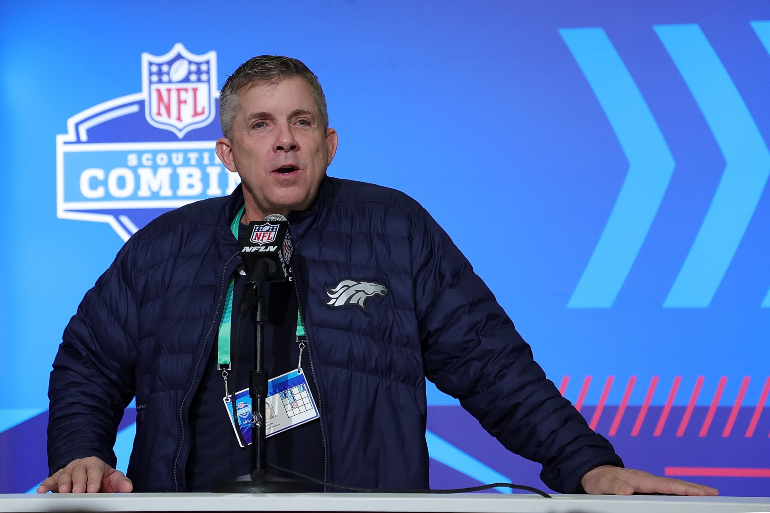 Broncos head coach Sean Payton