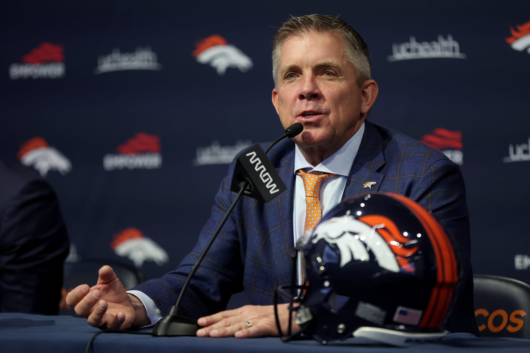Broncos coach Sean Payton