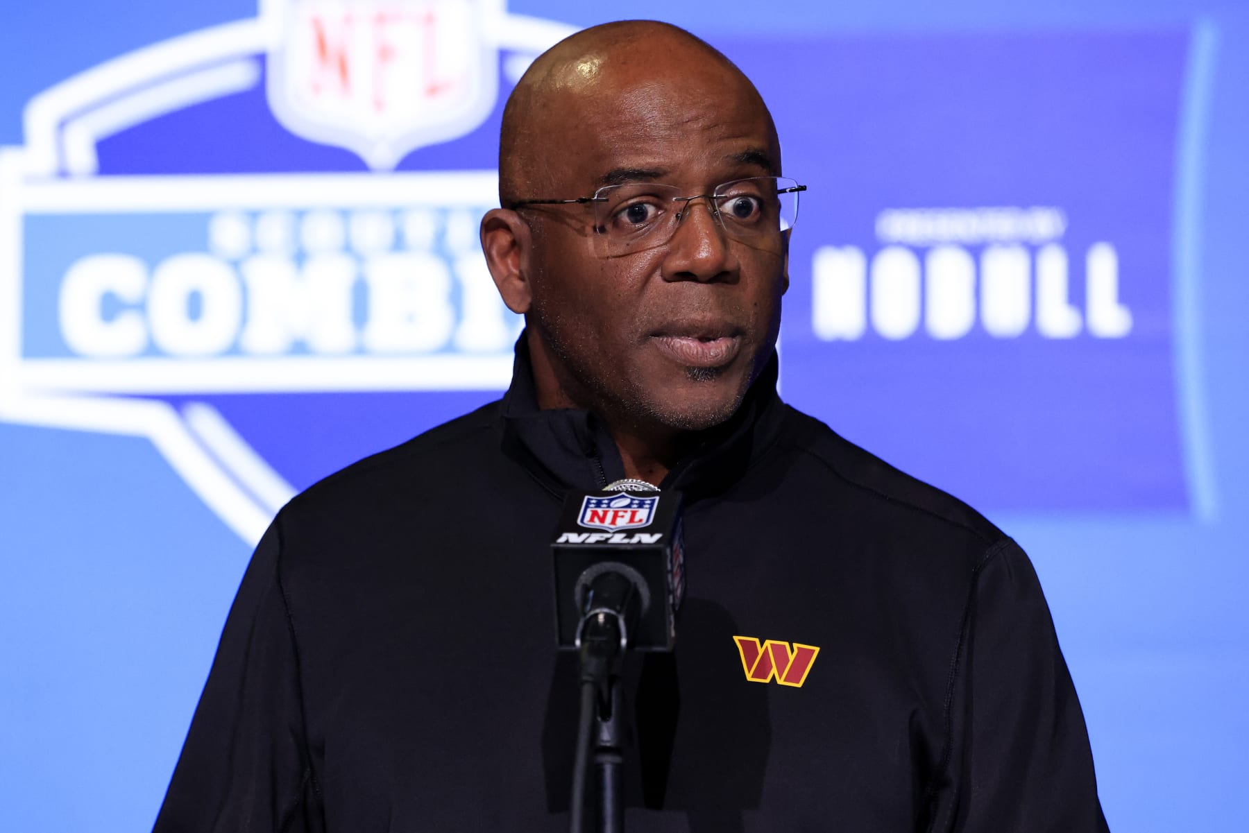 Commanders general manager Martin Mayhew