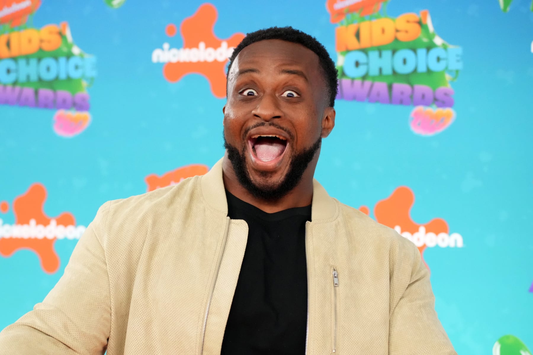 LOS ANGELES, CALIFORNIA - MARCH 04: Ettore Ewen, also known as Big E, attends Nickelodeon's 2023 Kids' Choice Awards at Microsoft Theater on March 04, 2023 in Los Angeles, California. (Photo by Jeff Kravitz/FilmMagic)