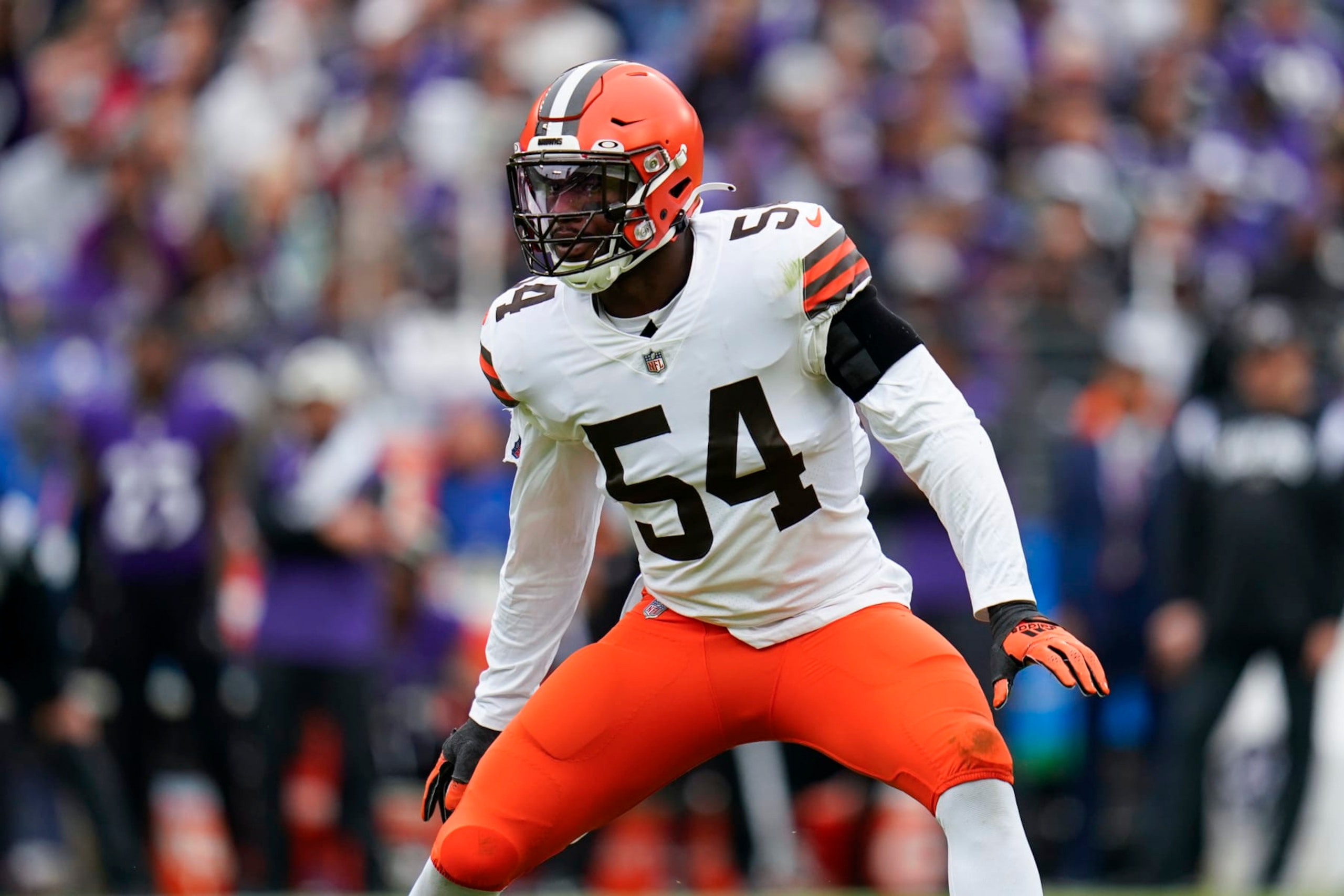 Deion Jones is one of the free agents Cleveland will need to make a decision about. 