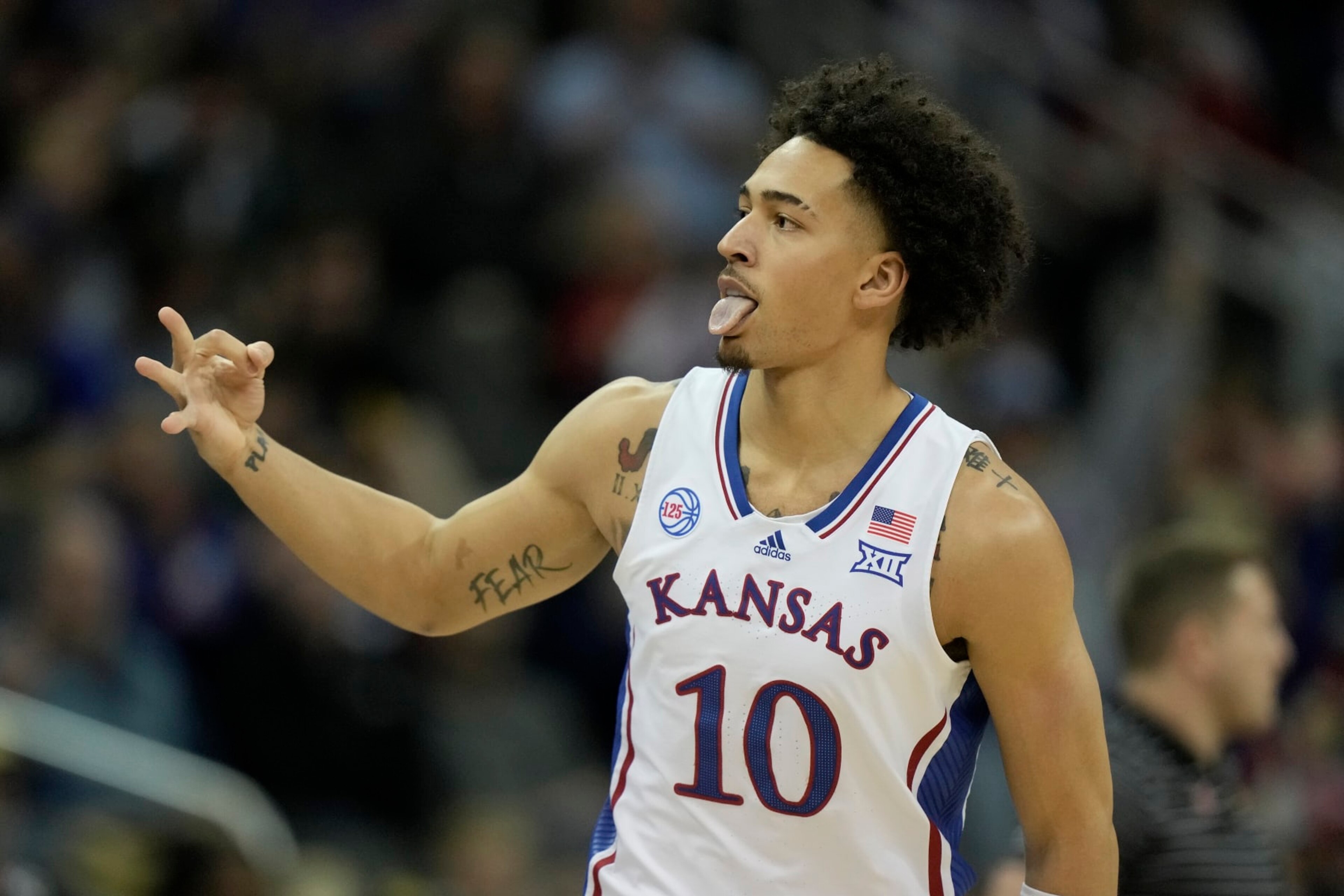 Kansas' Jalen Wilson Kansas' Jalen Wilson