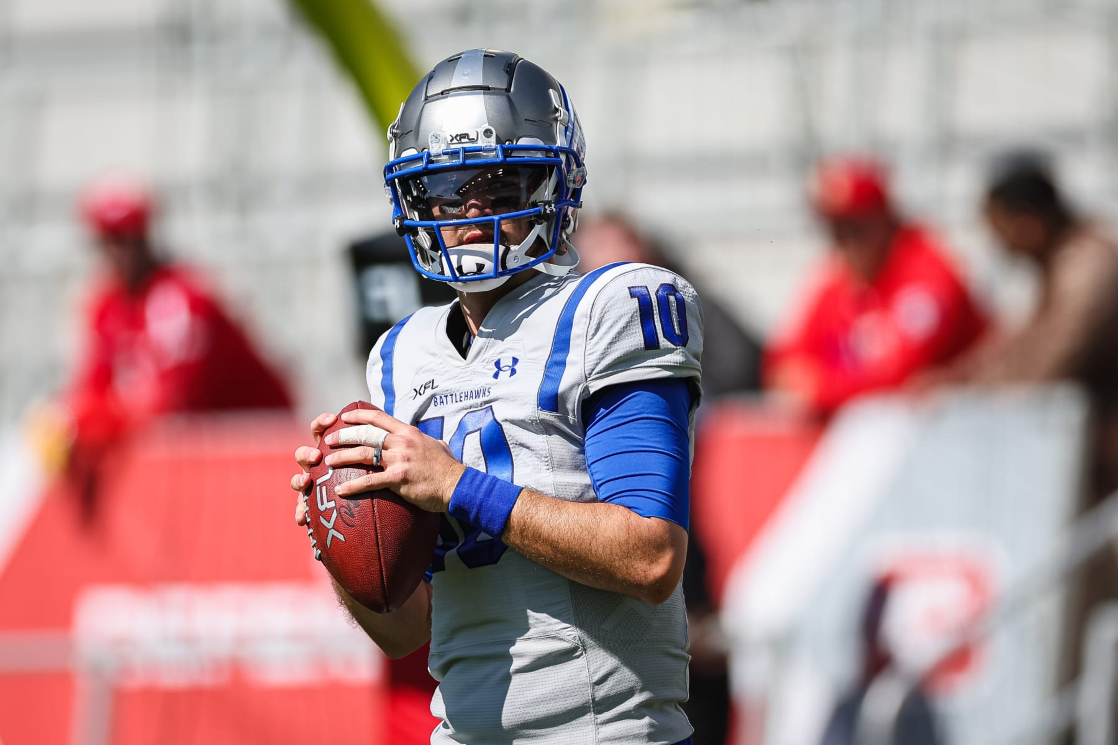Battlehawks QB AJ McCarron Battlehawks QB AJ McCarron