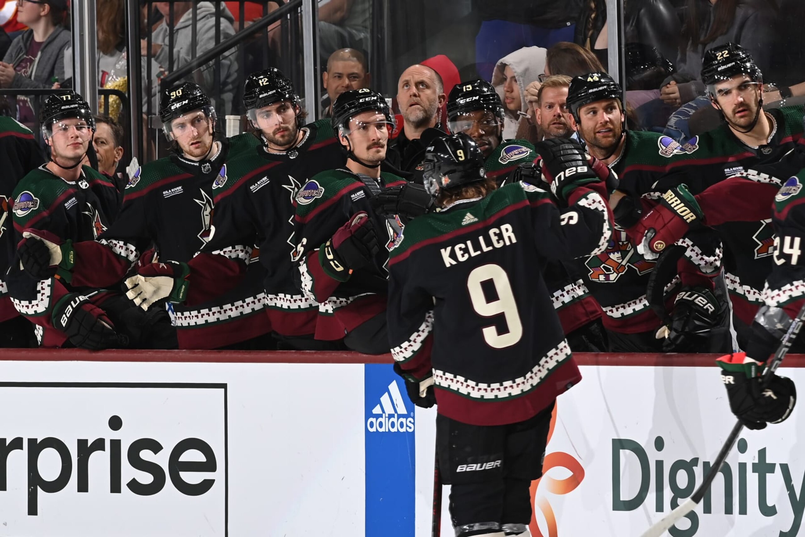 Coyotes wing Clayton Keller