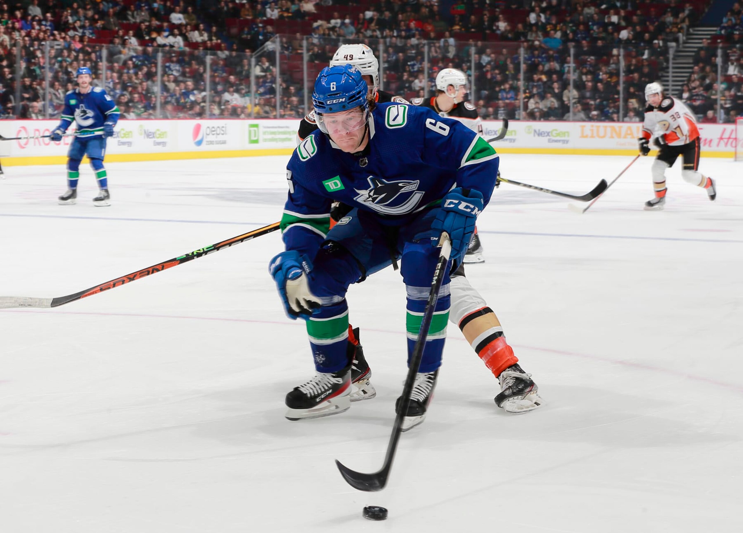 Canucks wing Brock Boeser