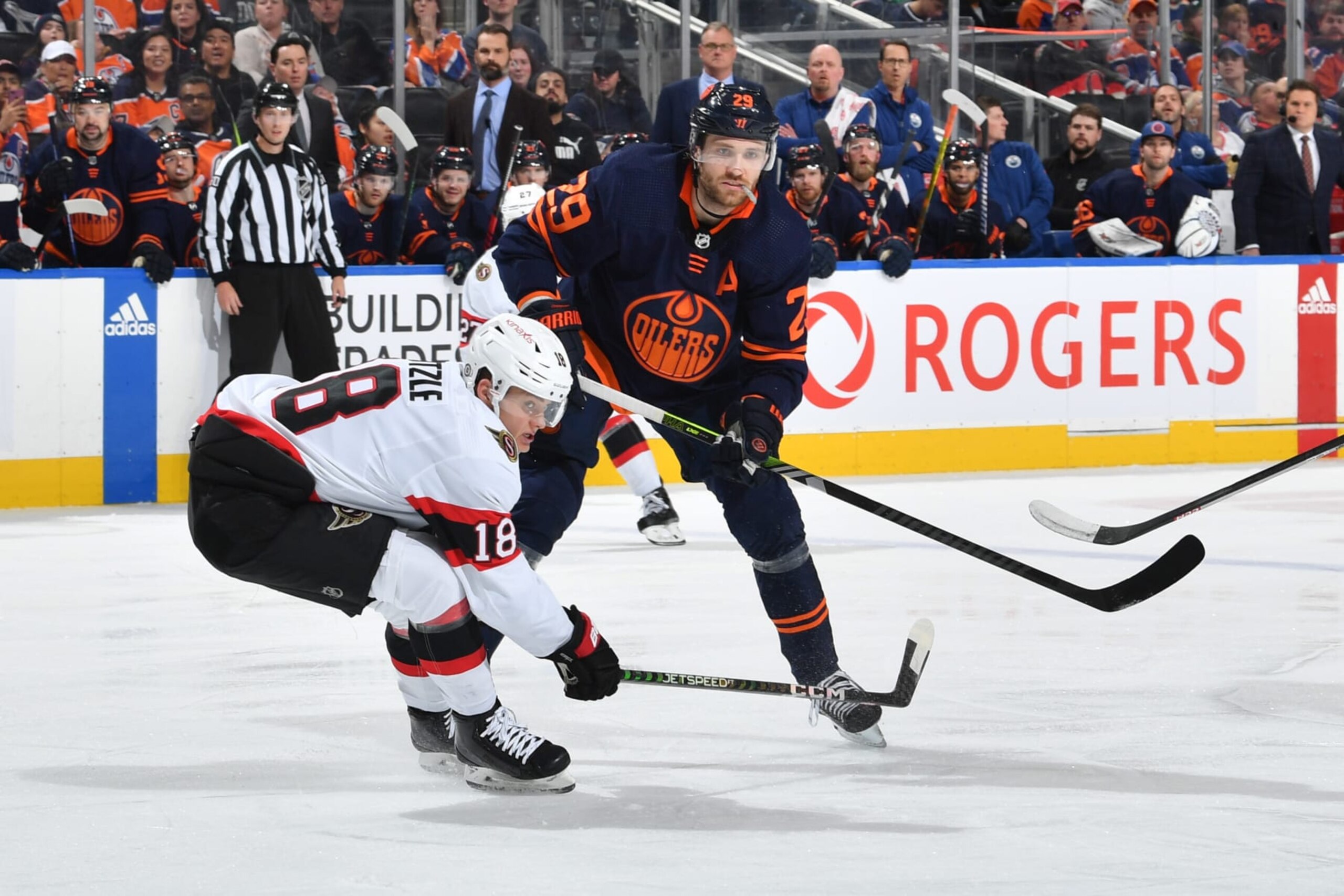 Oilers center Leon Draisaitl