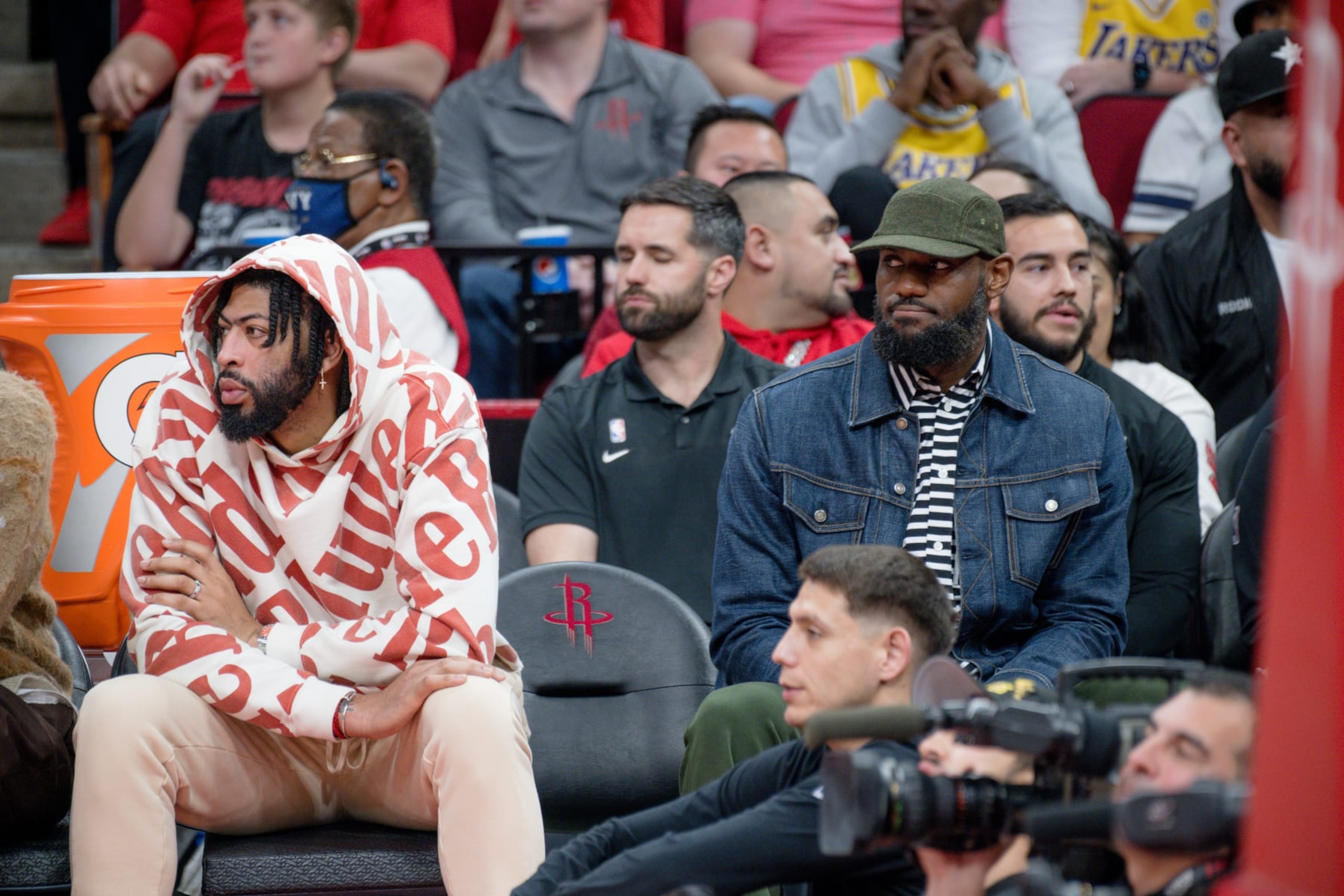 Anthony Davis and LeBron James Anthony Davis and LeBron James