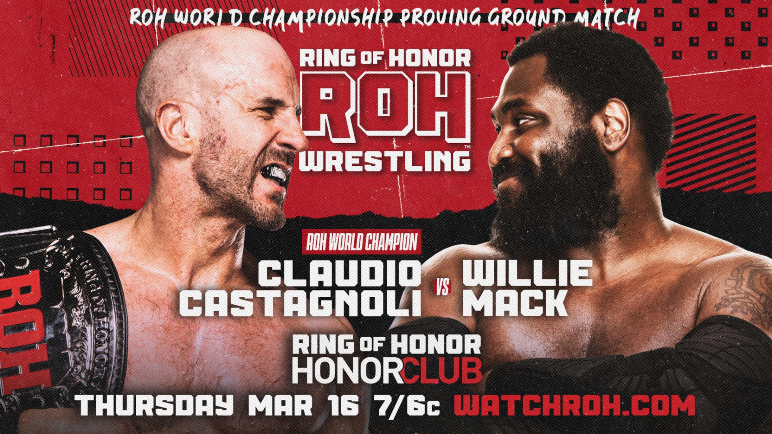 Claudio Castagnoli and Willie Mack.