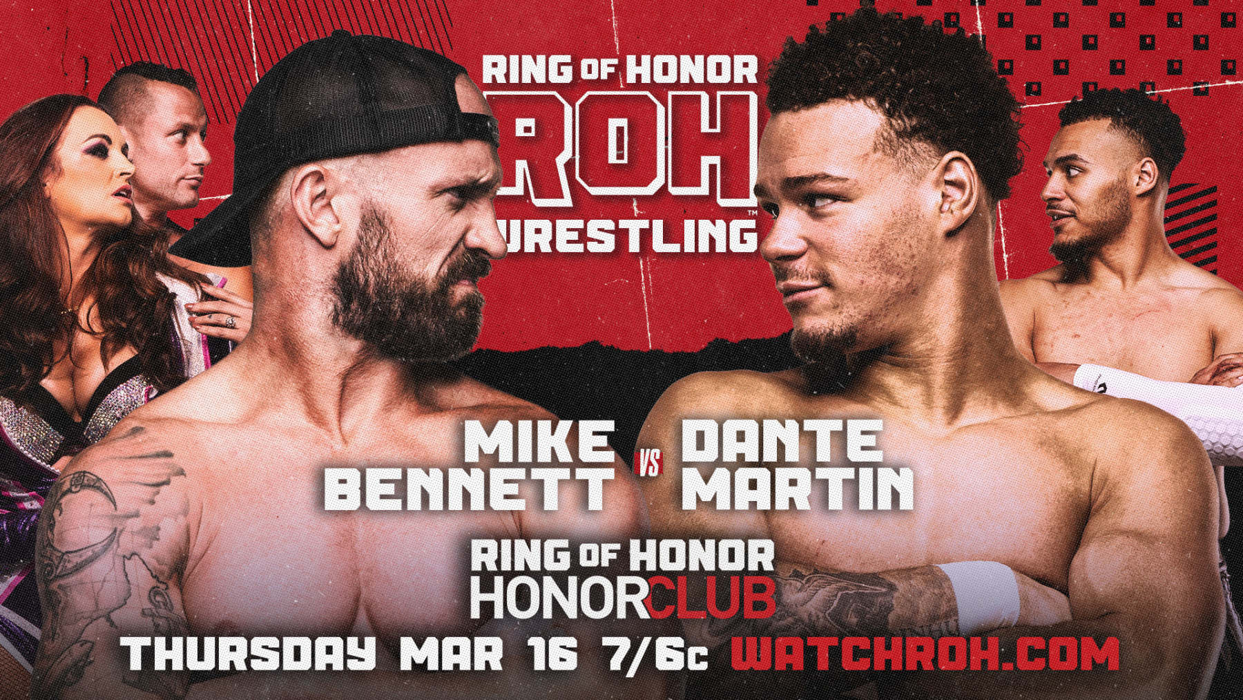 Mike Bennett and Dante Martin.