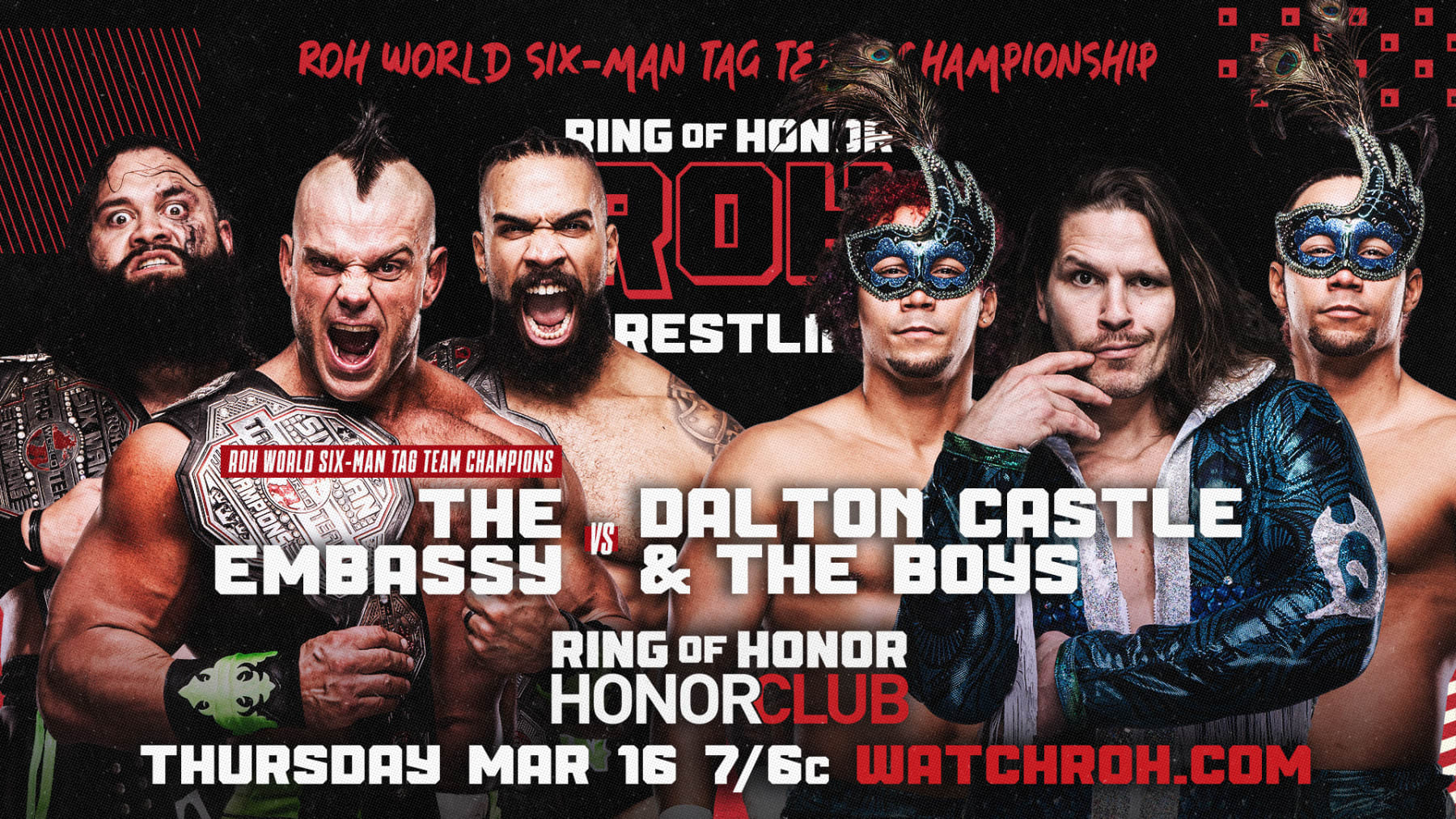 The Embassy, Dalton Castle and The Boys.