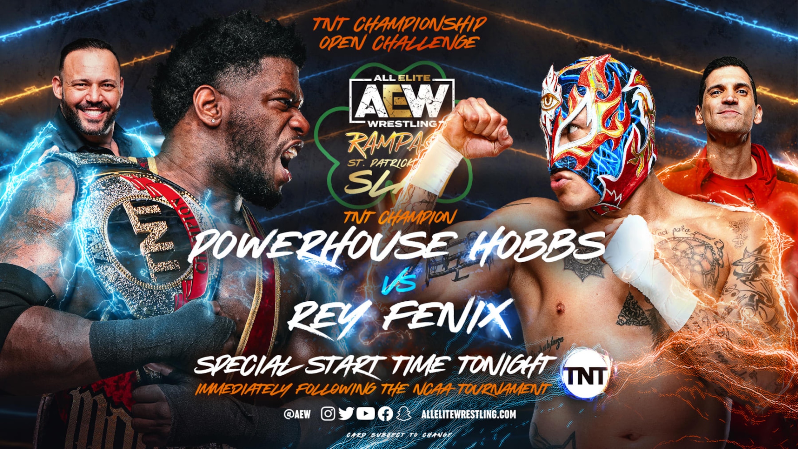 Will Hobbs and Rey Fenix.