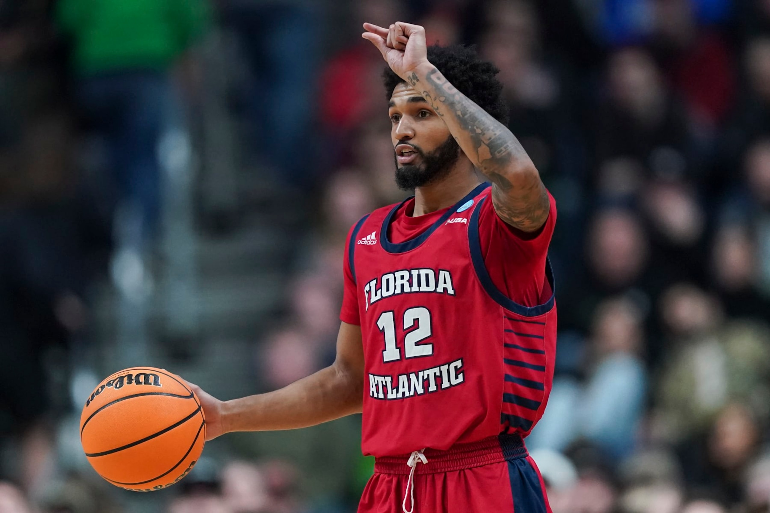 Florida Atlantic's Jalen Gaffney