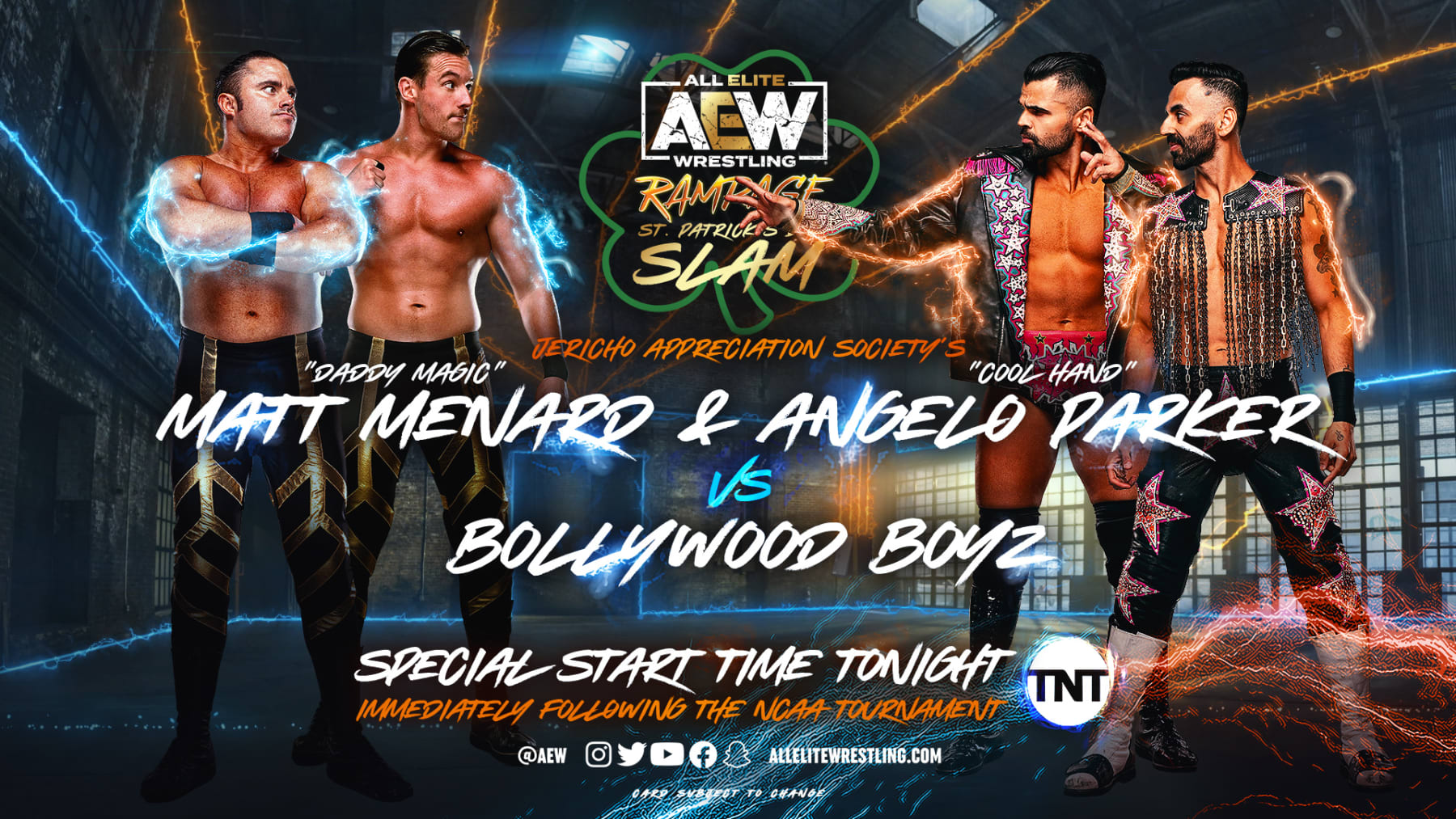 Menard, Parker and the Bollywood Boyz.