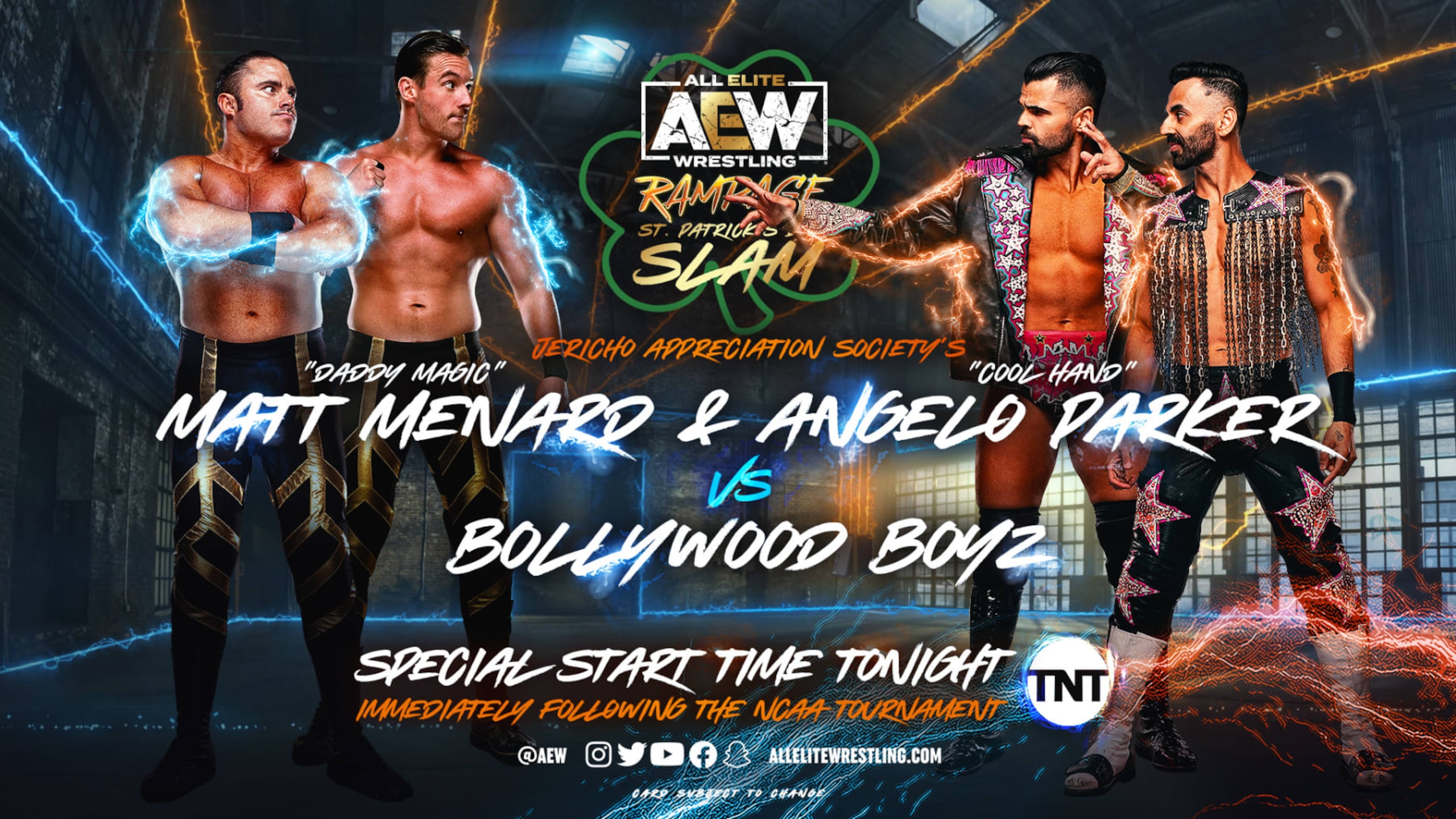 Menard, Parker and the Bollywood Boyz.
