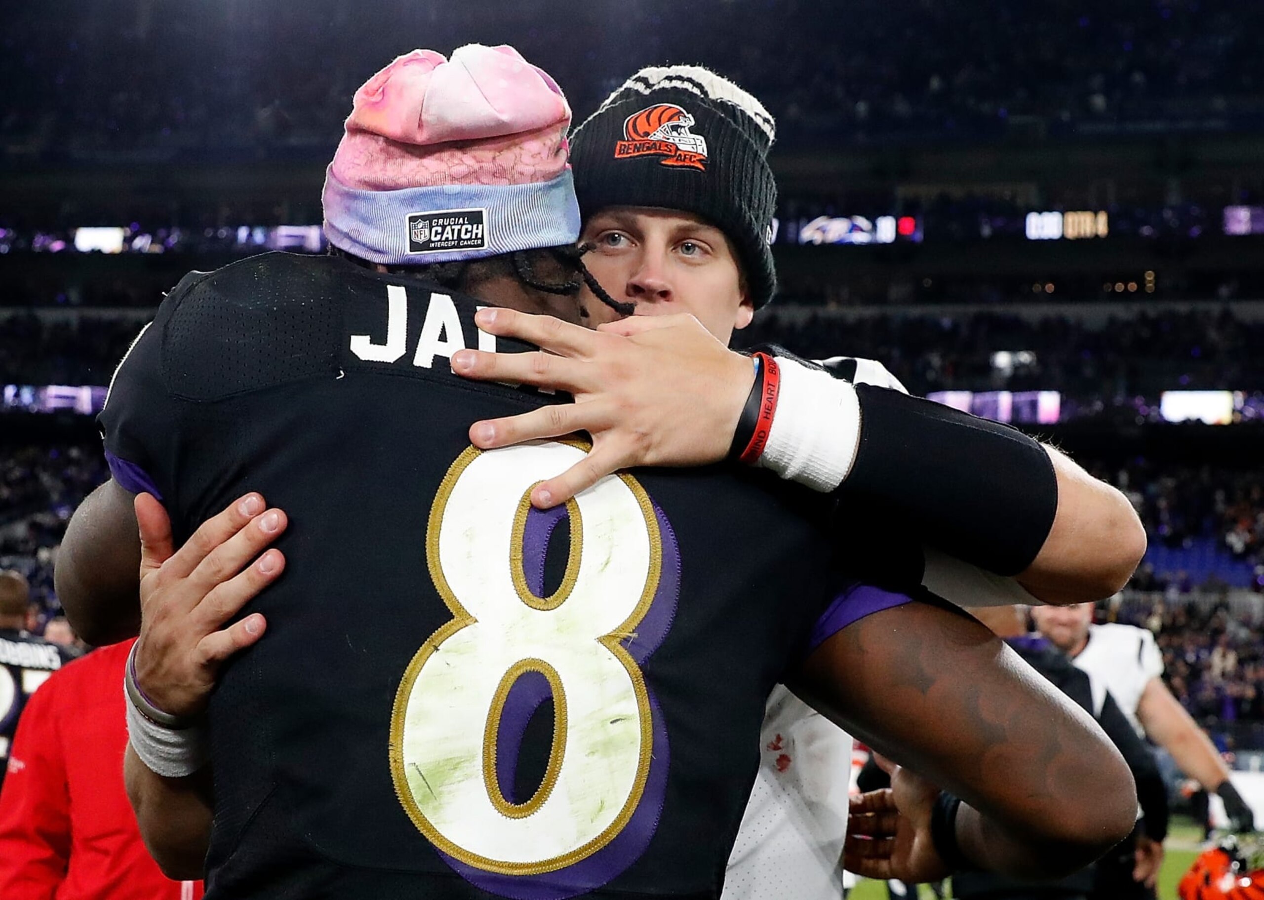 Lamar Jackson and Joe Burrow