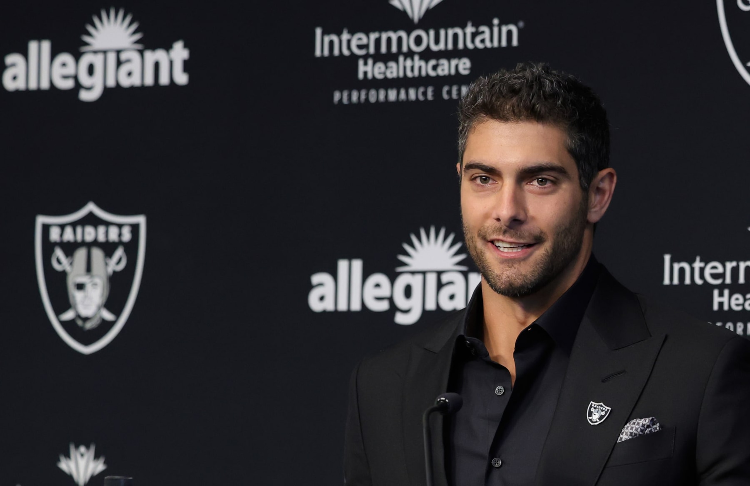 New Raiders QB Jimmy Garoppolo